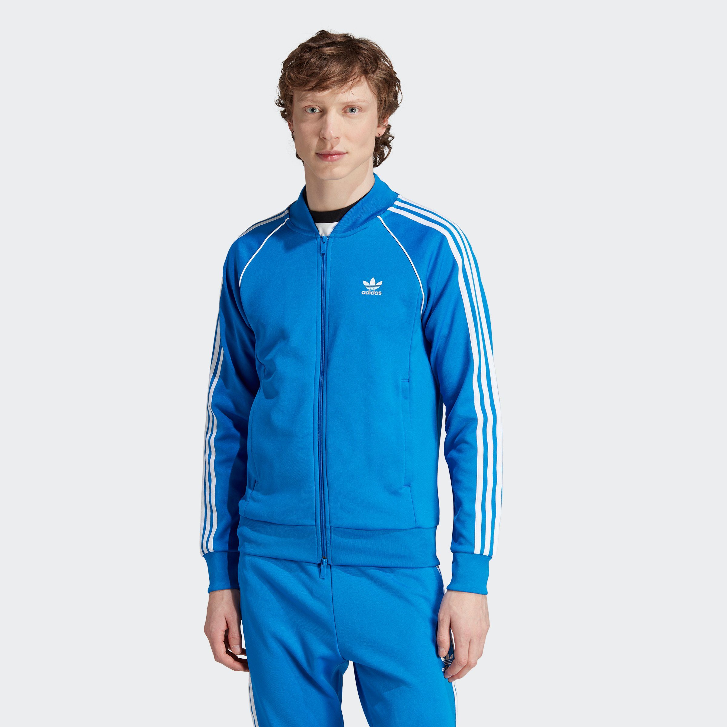 adidas Originals Trainingsjacke SST TT Bluebird / White | 