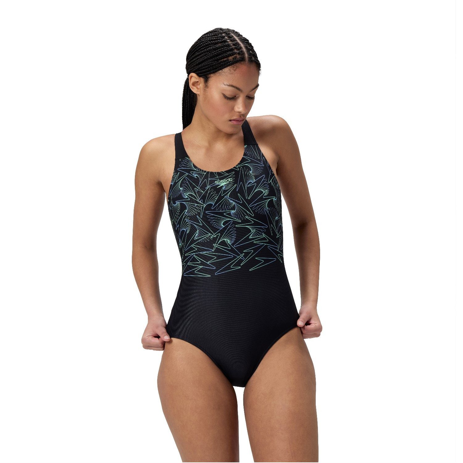 Speedo Badeanzug Hyperboom Placement Muscleback Trainingsbadeanzug