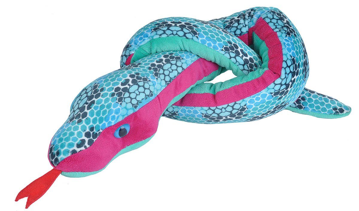 WILD REPUBLIC    Kuscheltier Wild Republic - Kuscheltier - Snakesss - Schlange Honeycomb blau