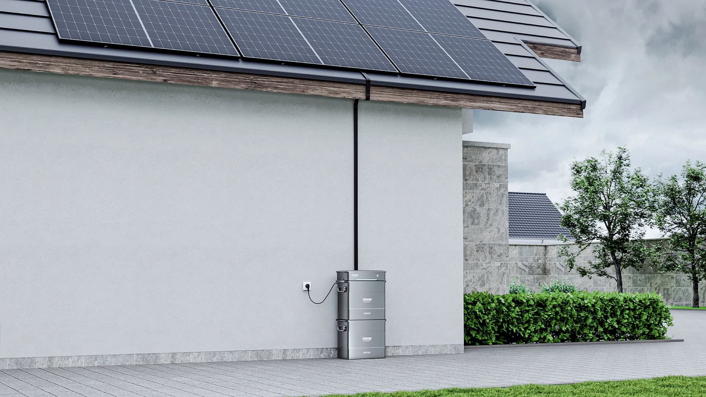 ZENDURE SuperCharged SolarFlow Akku AB2000X – 48V / 40Ah / 1920Wh Batteriespeicher Solarakkus – Bild 5 von 5