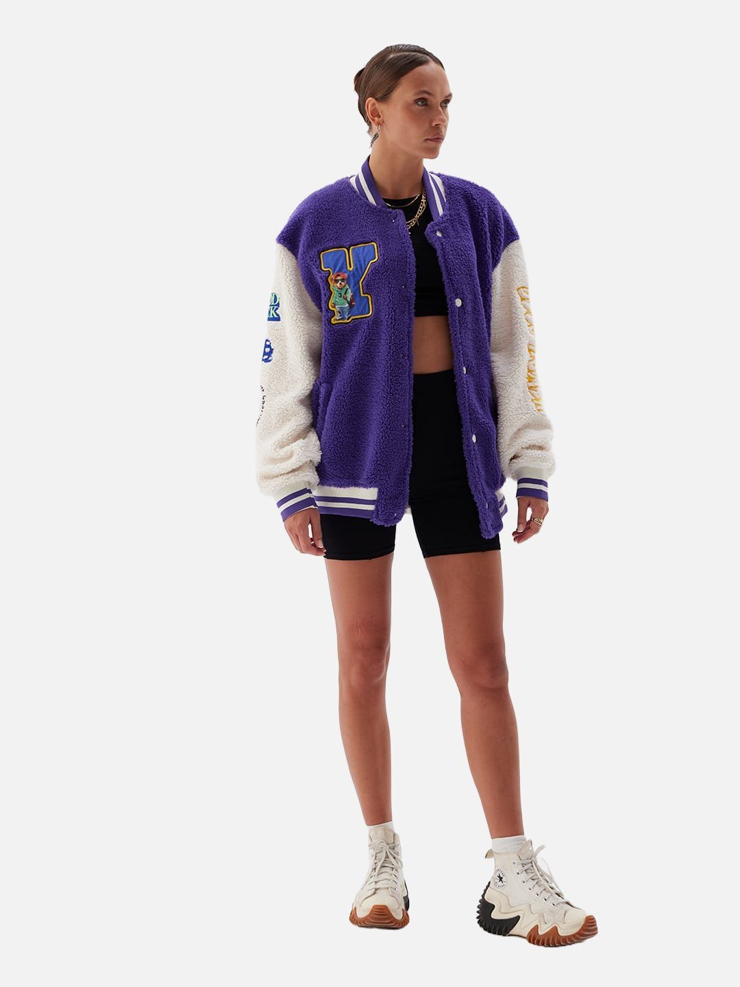 OSSY HOMER Collegejacke College Jacke Teddy günstig online kaufen
