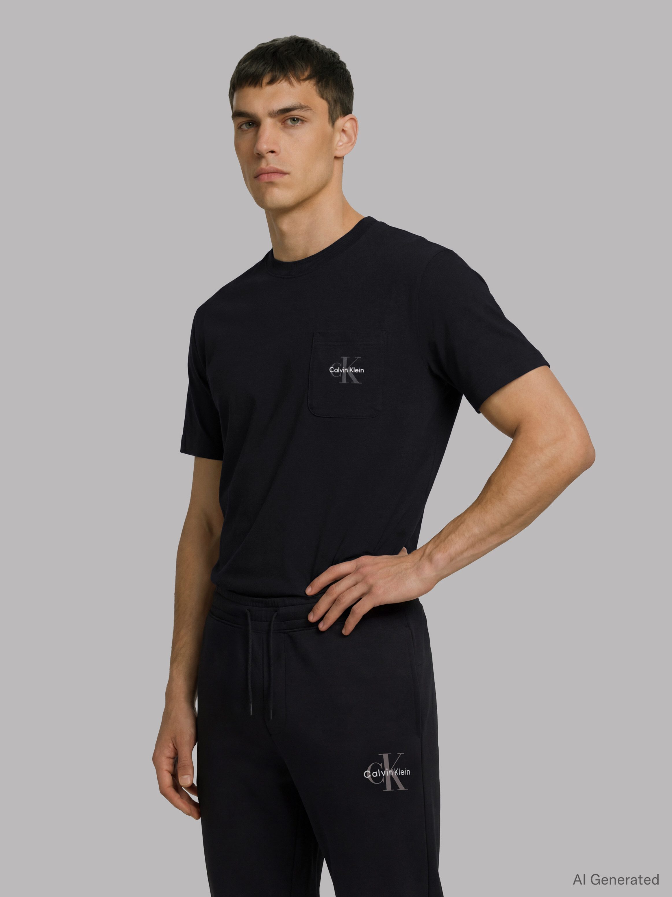 Calvin Klein Underwear T-Shirt MONOGRAM S/S CREW NECK Regular fit mit Rundhalsausschnitt