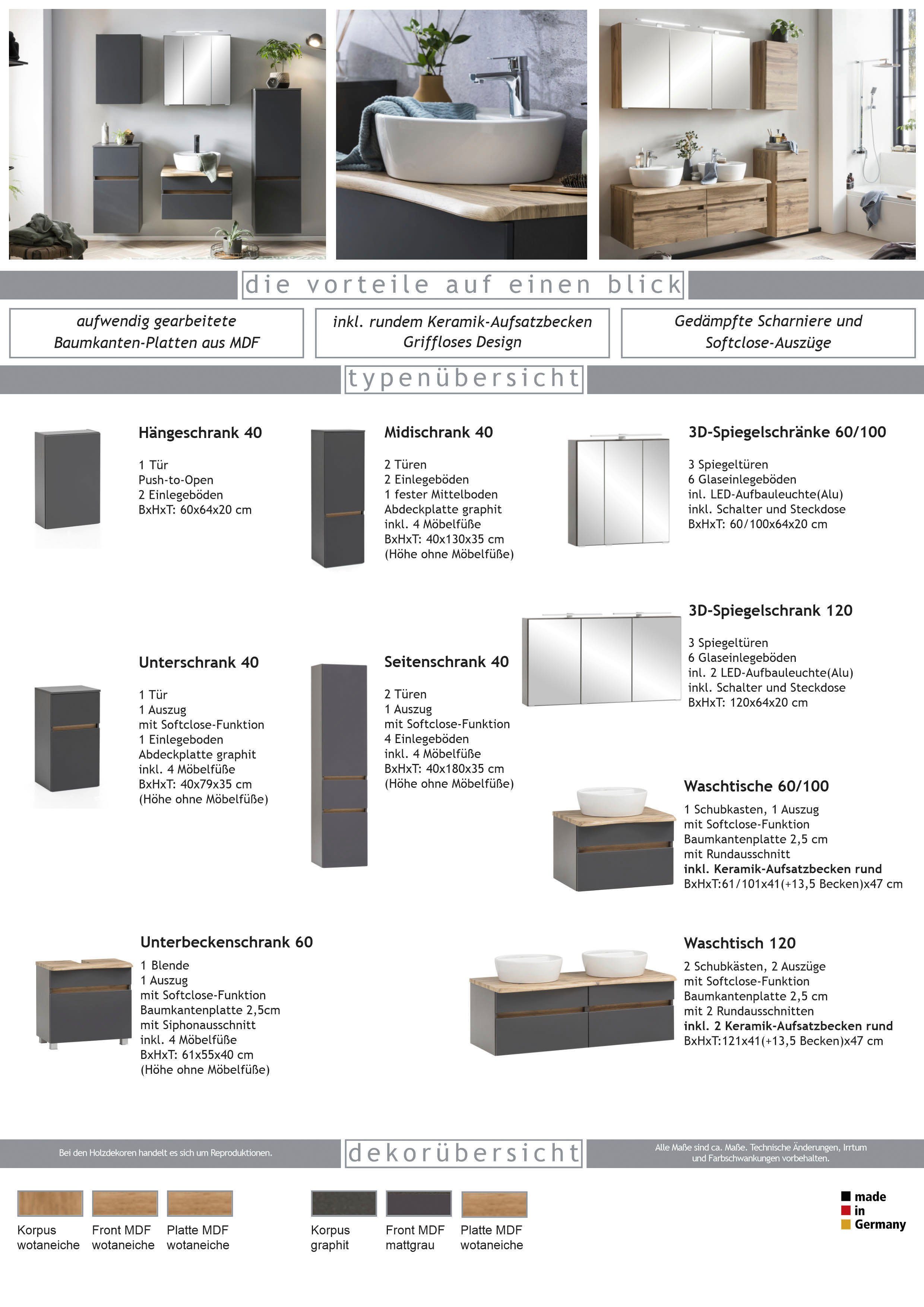 HELD MÖBEL Lienz Seitenschrank