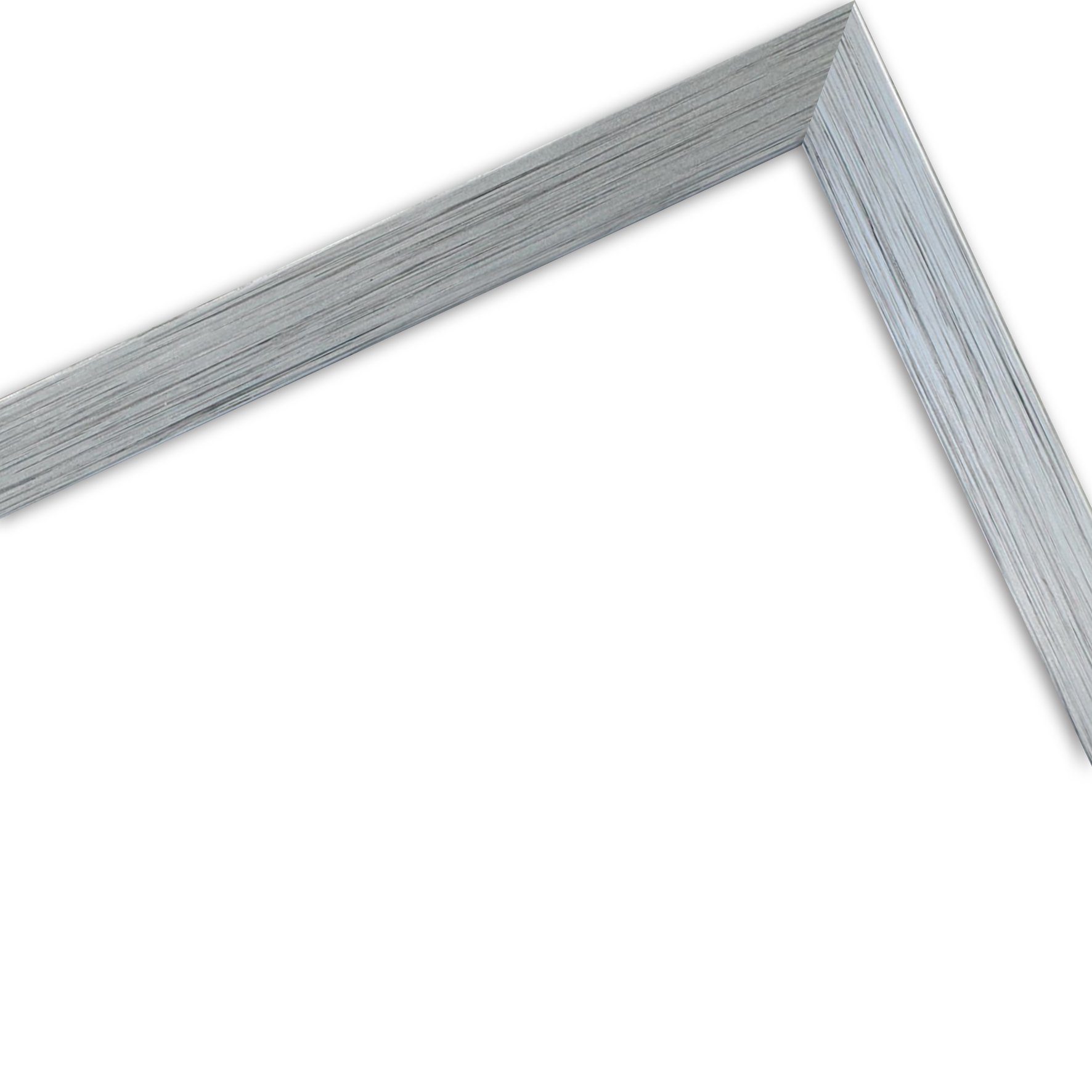 WANDStyle Bilderrahmen H950, Silber, aus Massivholz günstig online kaufen