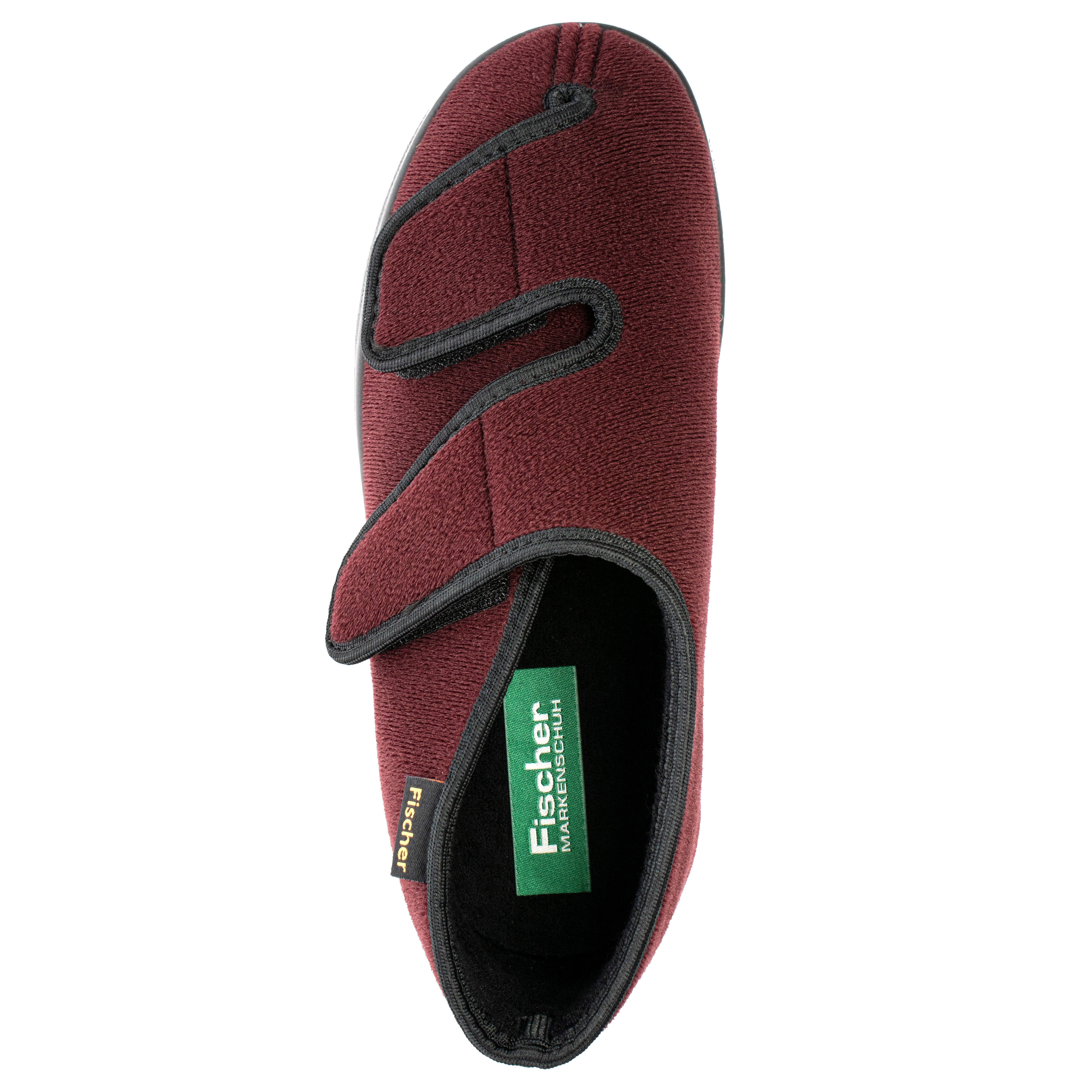 Fischer-Markenschuh Ortho Hausschuh mit Klettverschluss, Weite K, Einlegesohle herausnehmbar – Bild 3 von 5