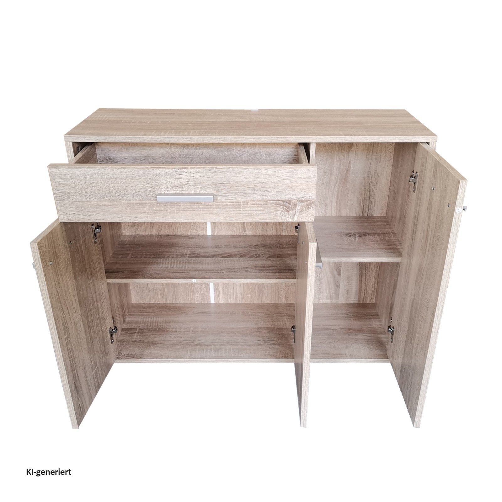HTI-Living Sideboard Sideboard Nina Sonoma (Stück, 1 St., 1 Sideboard), Anrichte Kommode Schrank