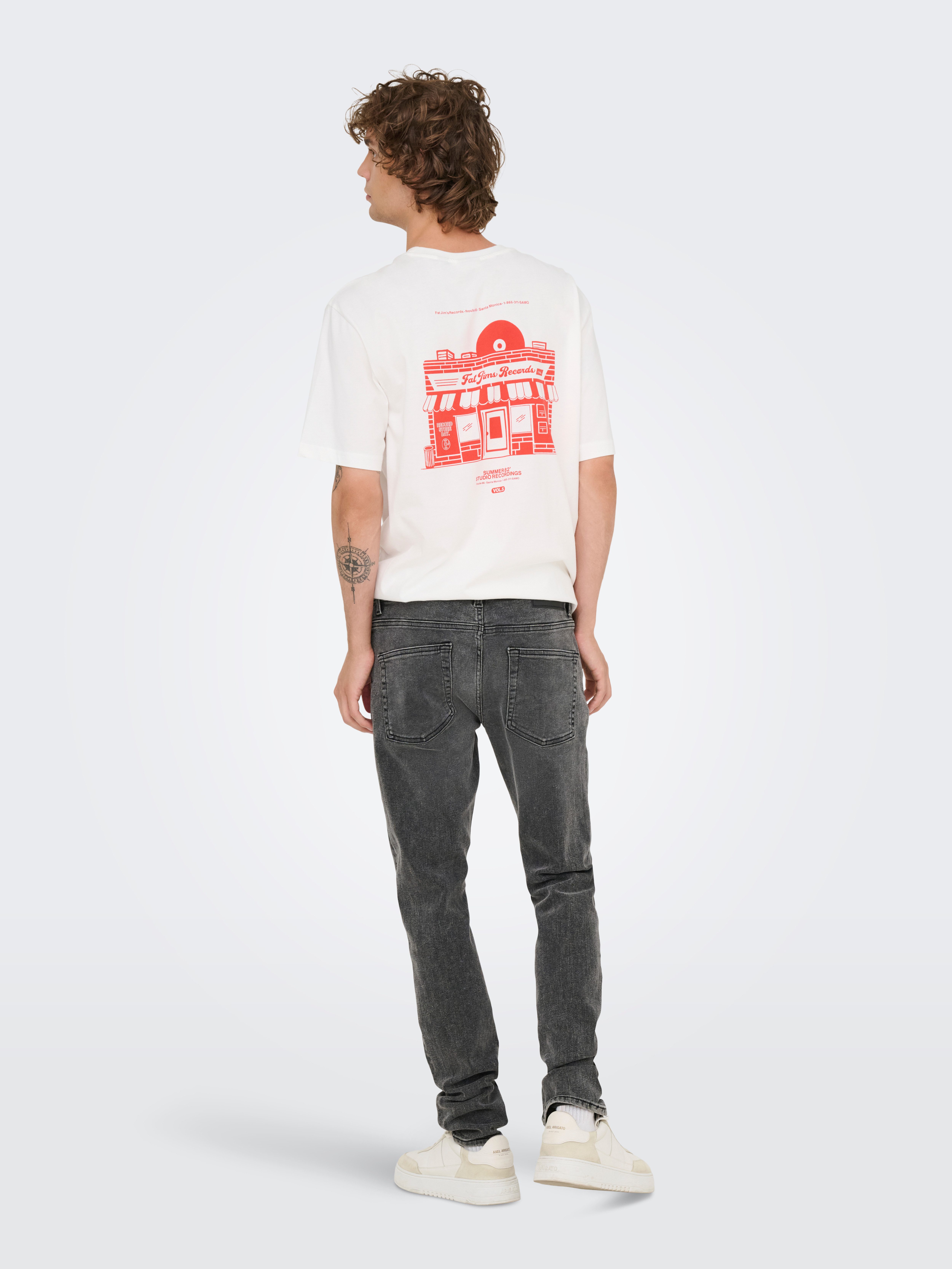 ONLY & SONS Slim-fit-Jeans ONSLOOM SLIM 5748 EY BOX JEANS MU Baumwollmischung, slim fit