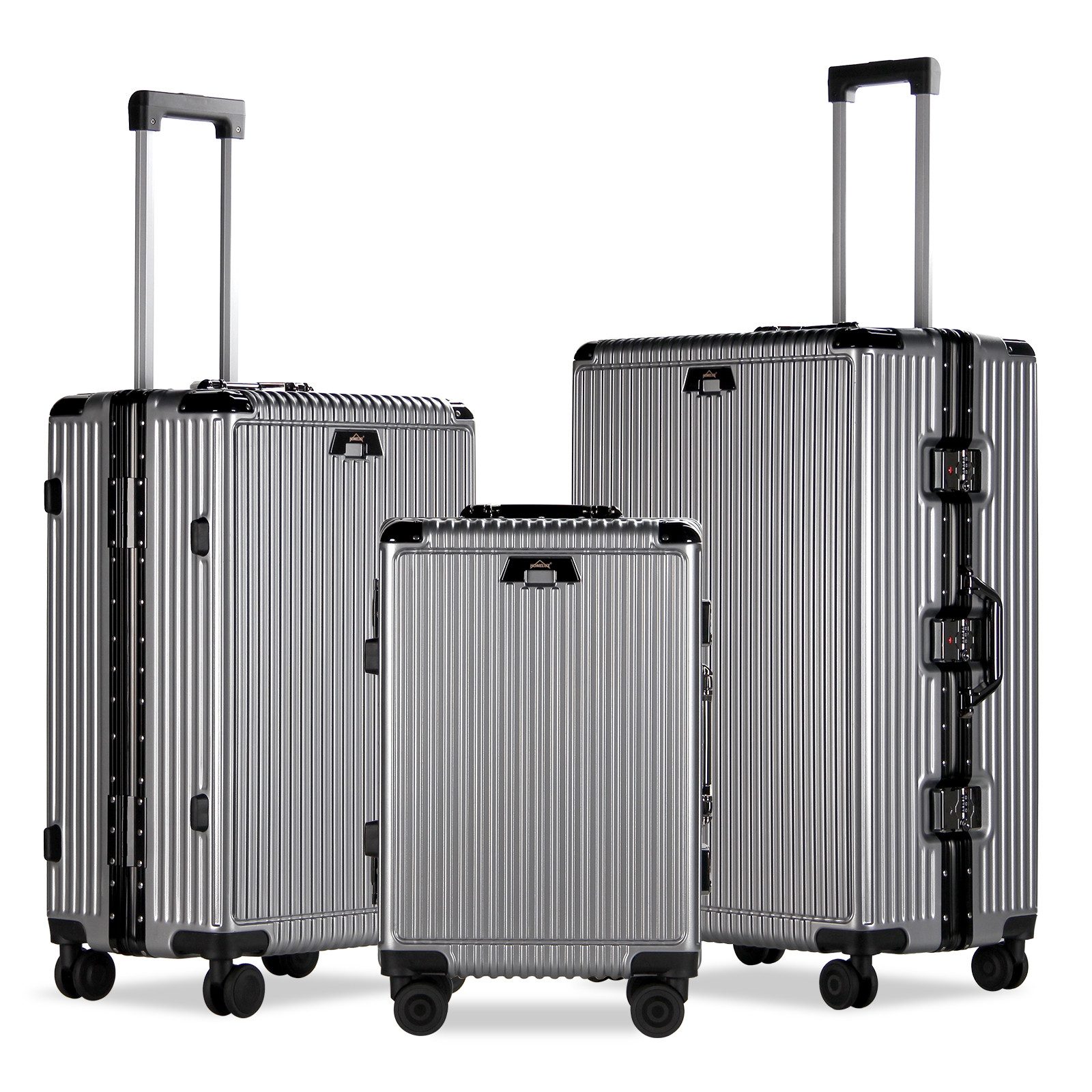 HOMELUX Trolleyset Trolley Größe M, L, XL Reisekoffer Alu-Rahmen ABS & TSA günstig online kaufen