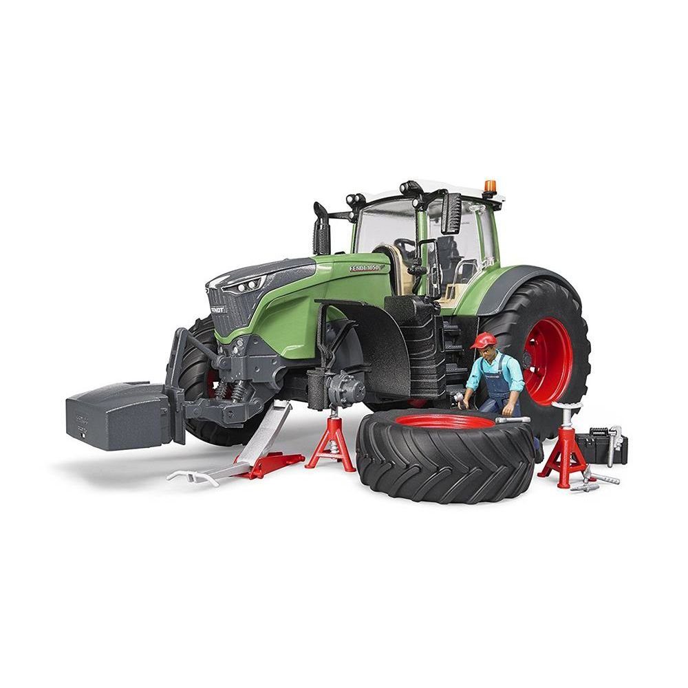 Bruder® Spielzeug-Traktor Fendt 1050 - Vario mit Mechaniker und Werk günstig online kaufen