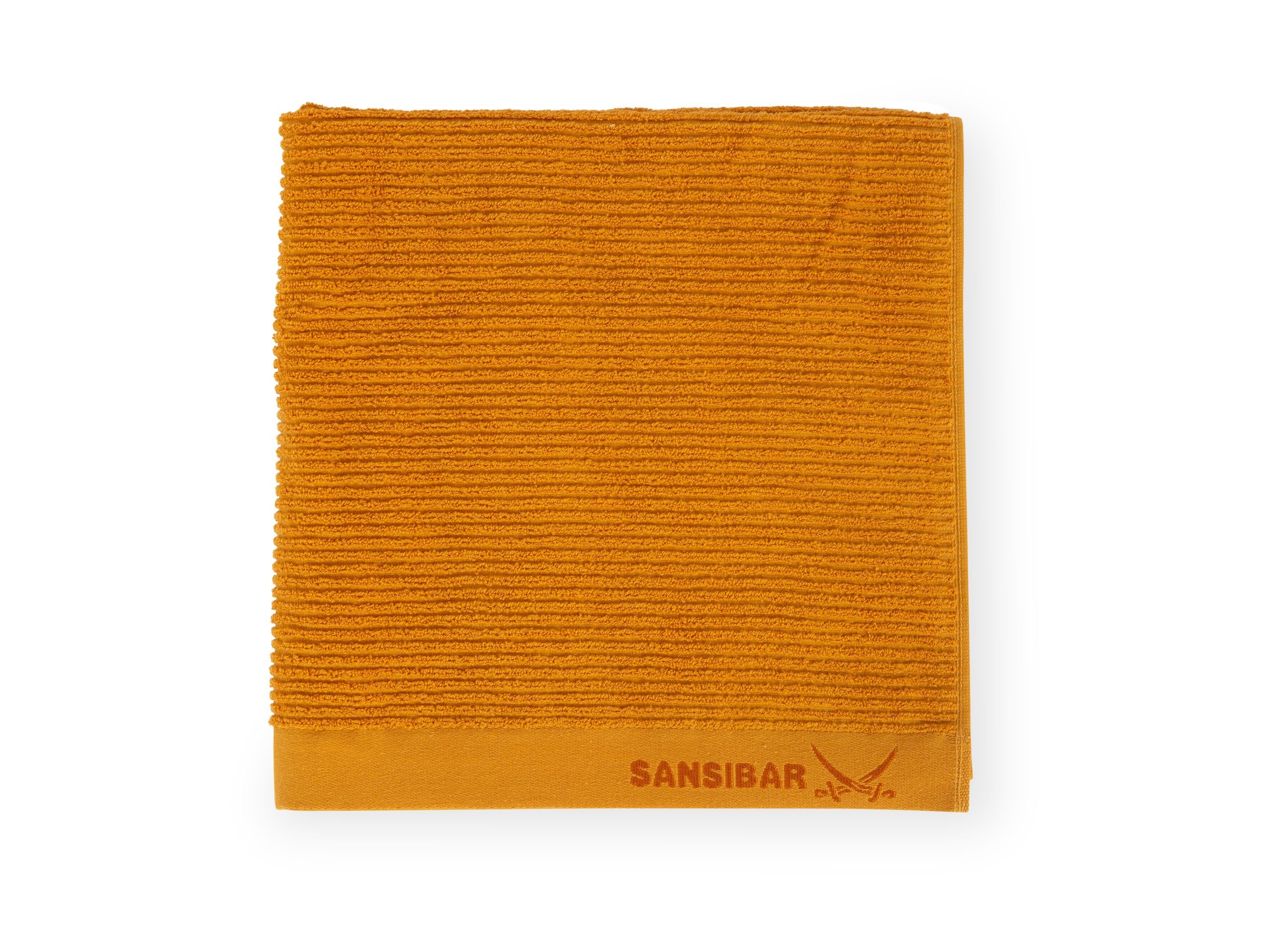 Sansibar Sylt Handtücher Duschtuch SANSIBAR COAST (LB 140x70 cm) LB 140x70 cm gelb Badetuch
