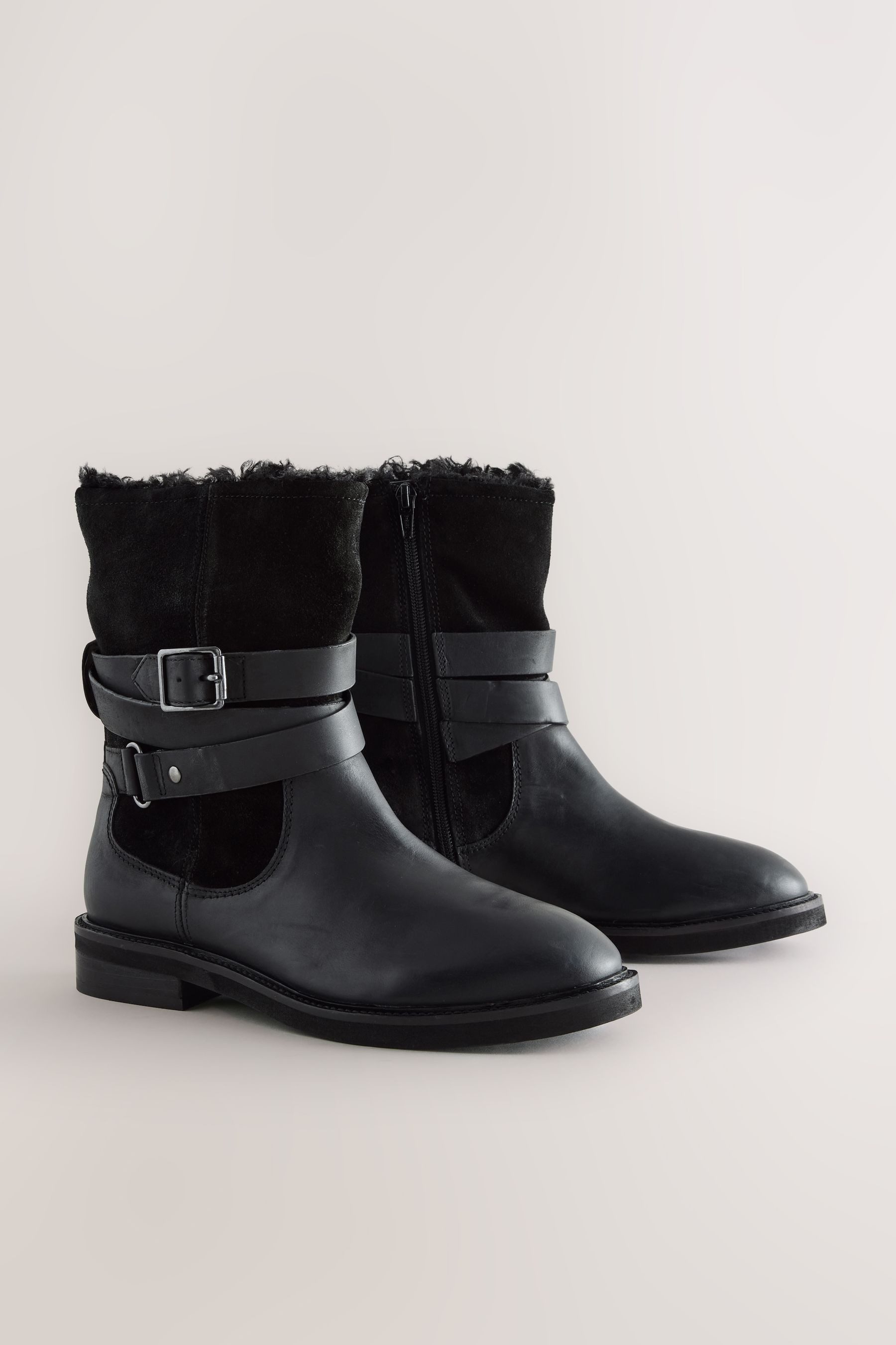 Next Forever Comfort® Stiefeletten mit Borgfutter Stiefelette (1-tlg)
