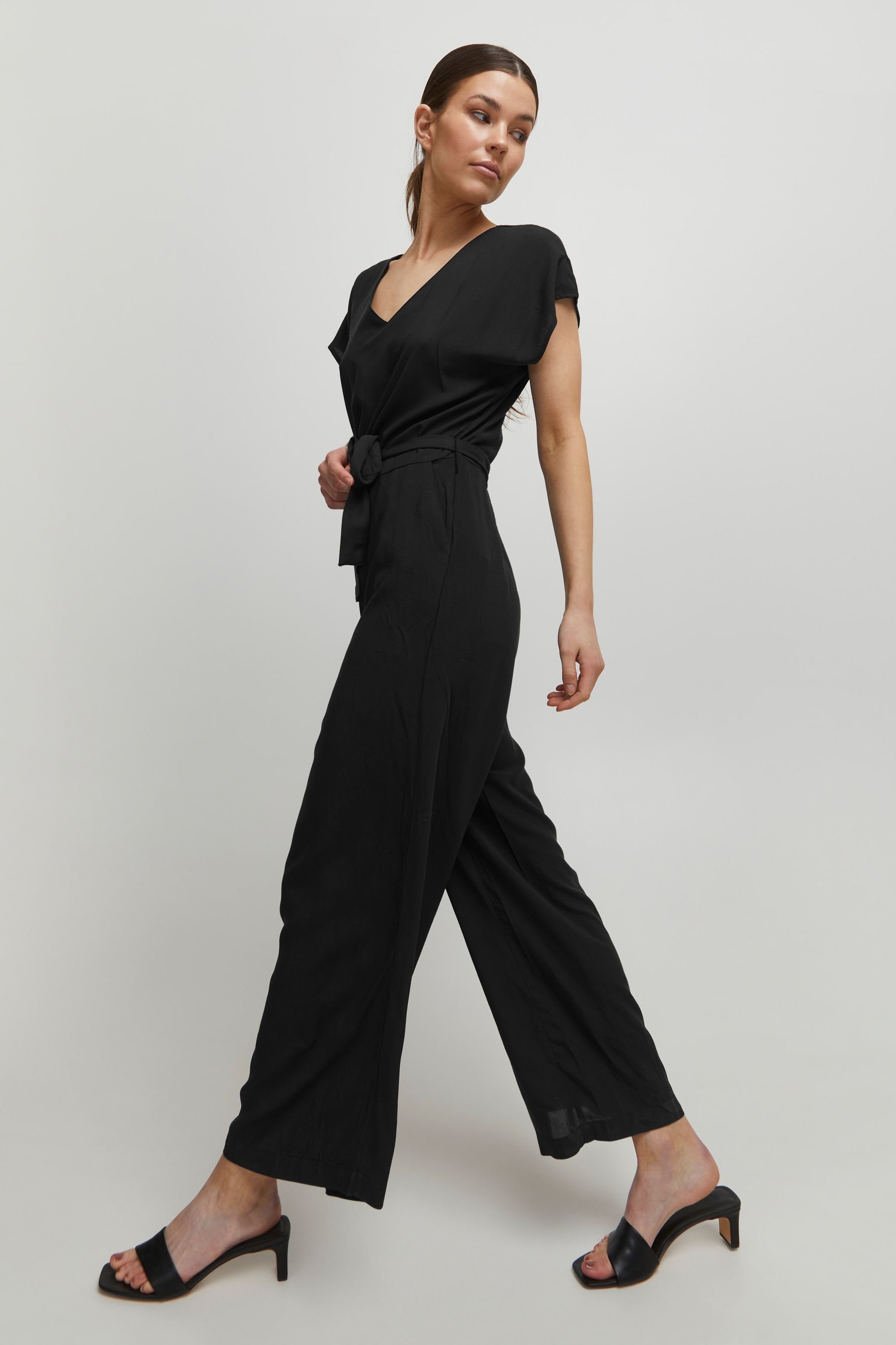 -20811294 JUMPSUIT Black (200451) b.young 2 Overall BYMMJOELLA