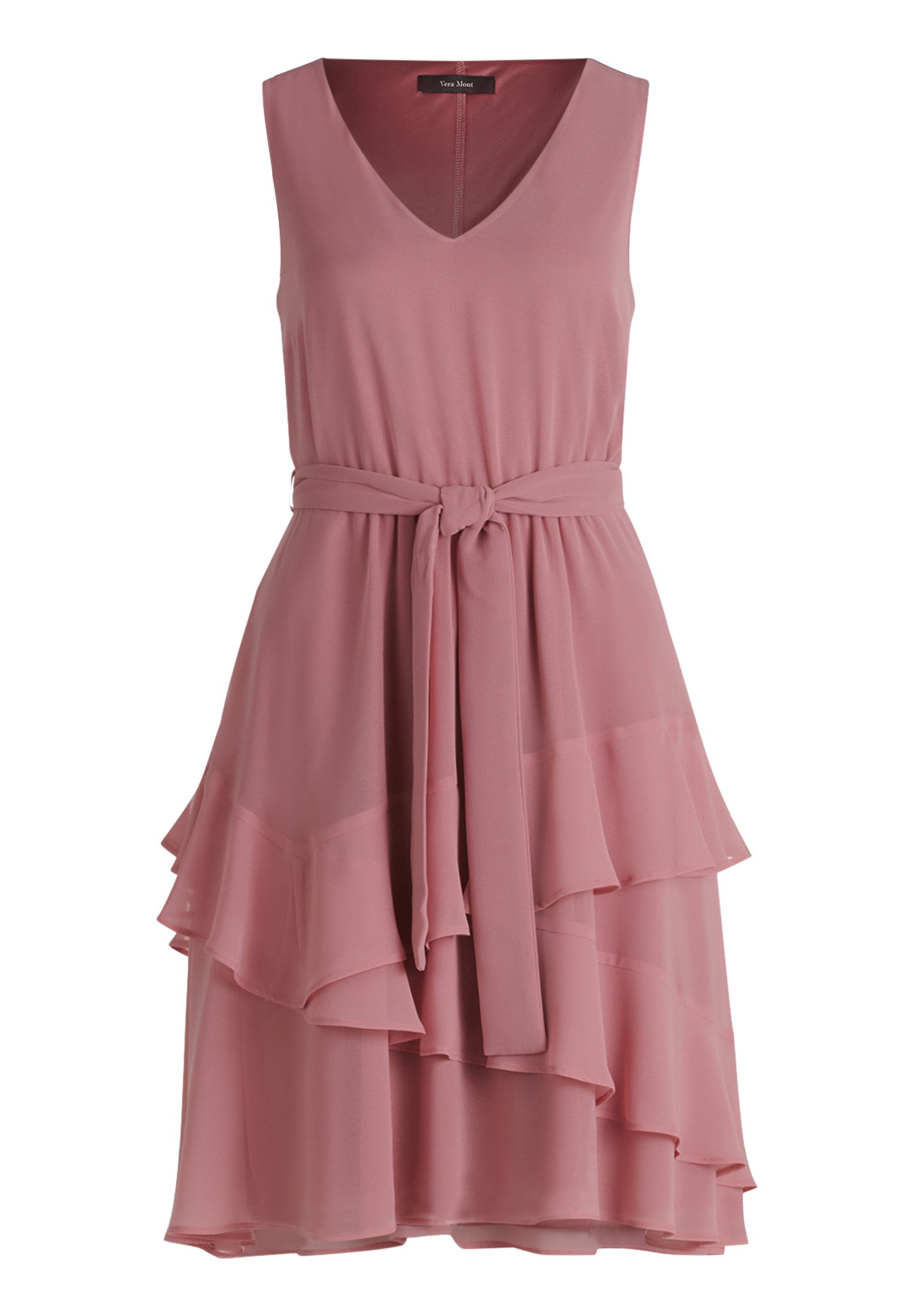 Vera Mont Cocktailkleid Damen mit Volant günstig online kaufen