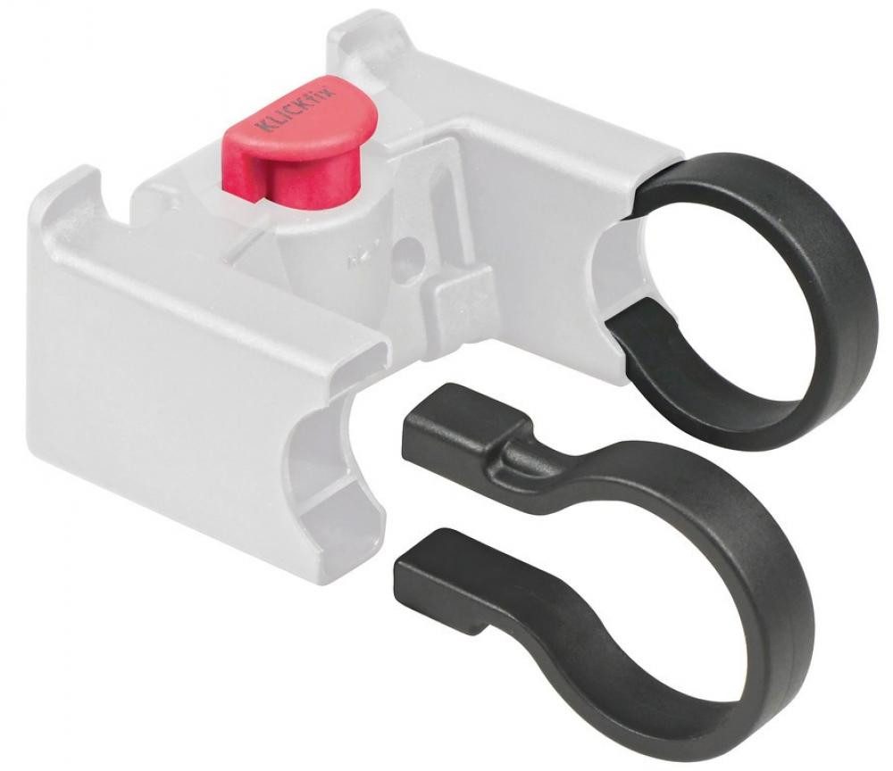 KlickFix Fahrradtasche KLICKfix Schellen für Lenkeradapter schwarz 35mm paarweise