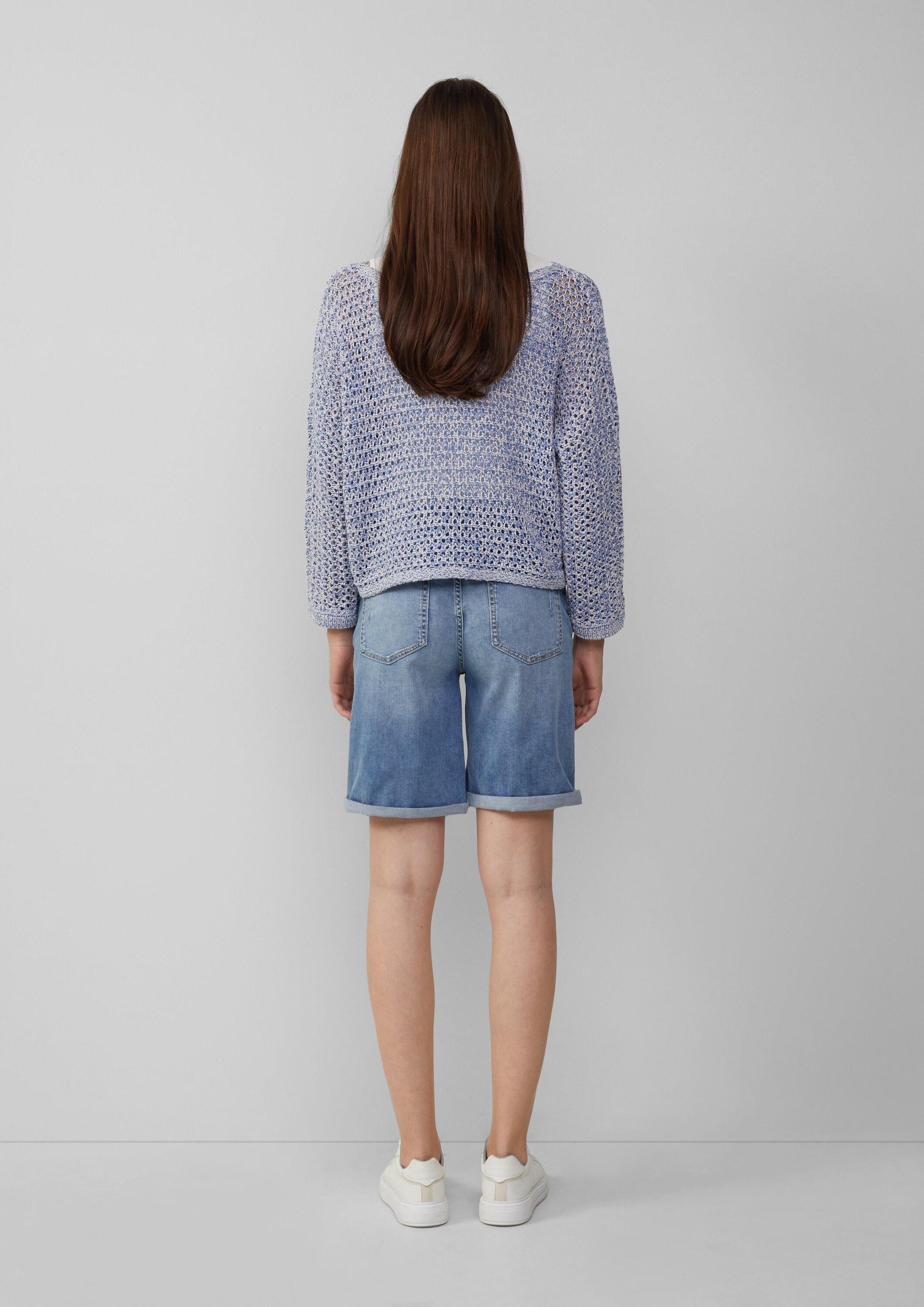 s.Oliver Jeansshorts Jeans-Hose KAROLIN Bermuda-Jeans Karolin / Regular Fit / Mid Rise / Turn-up