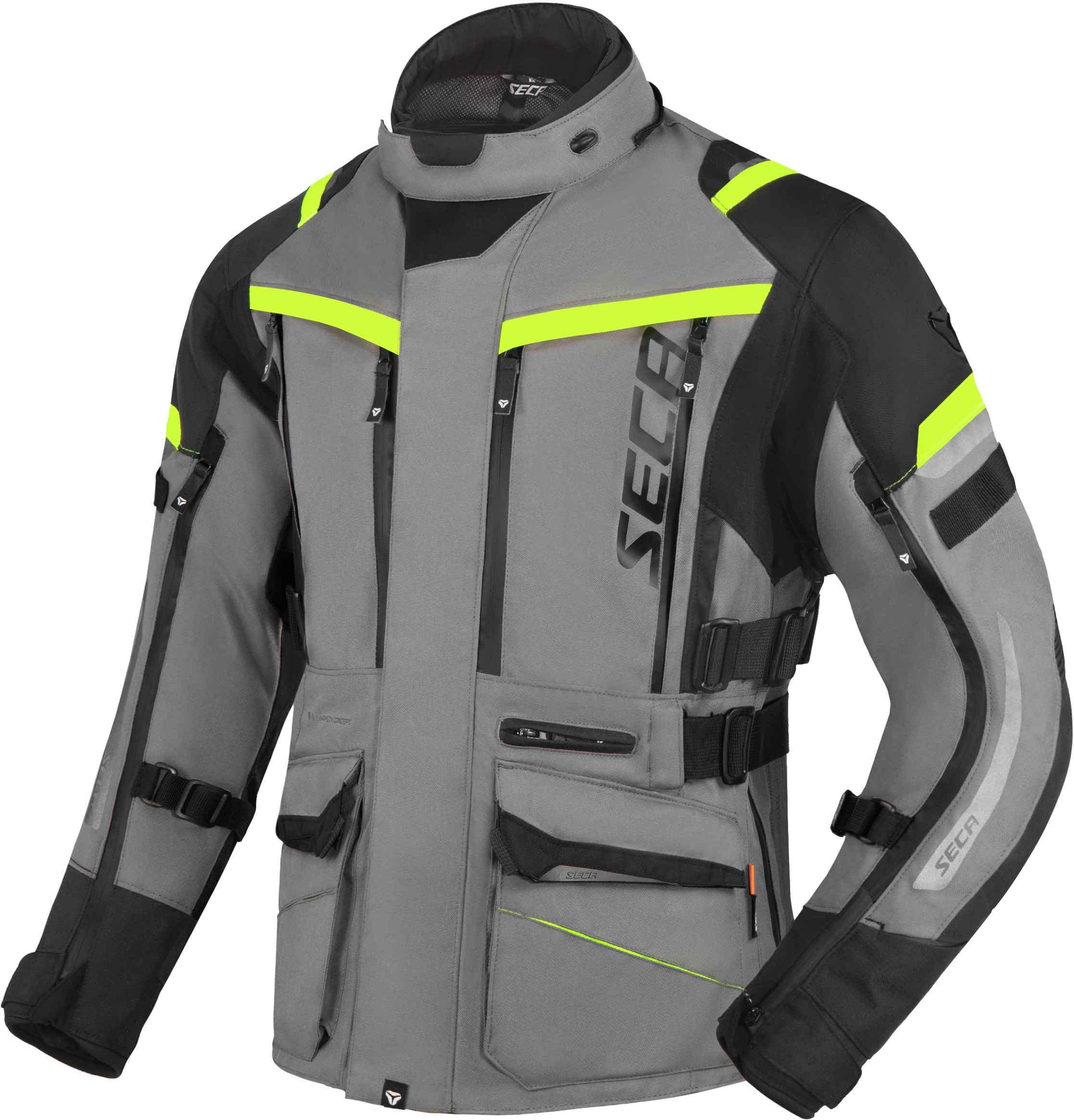 SECA Motorradjacke Seca Arrakis III wasserdichte Motorrad Textil Jacke wasserdicht