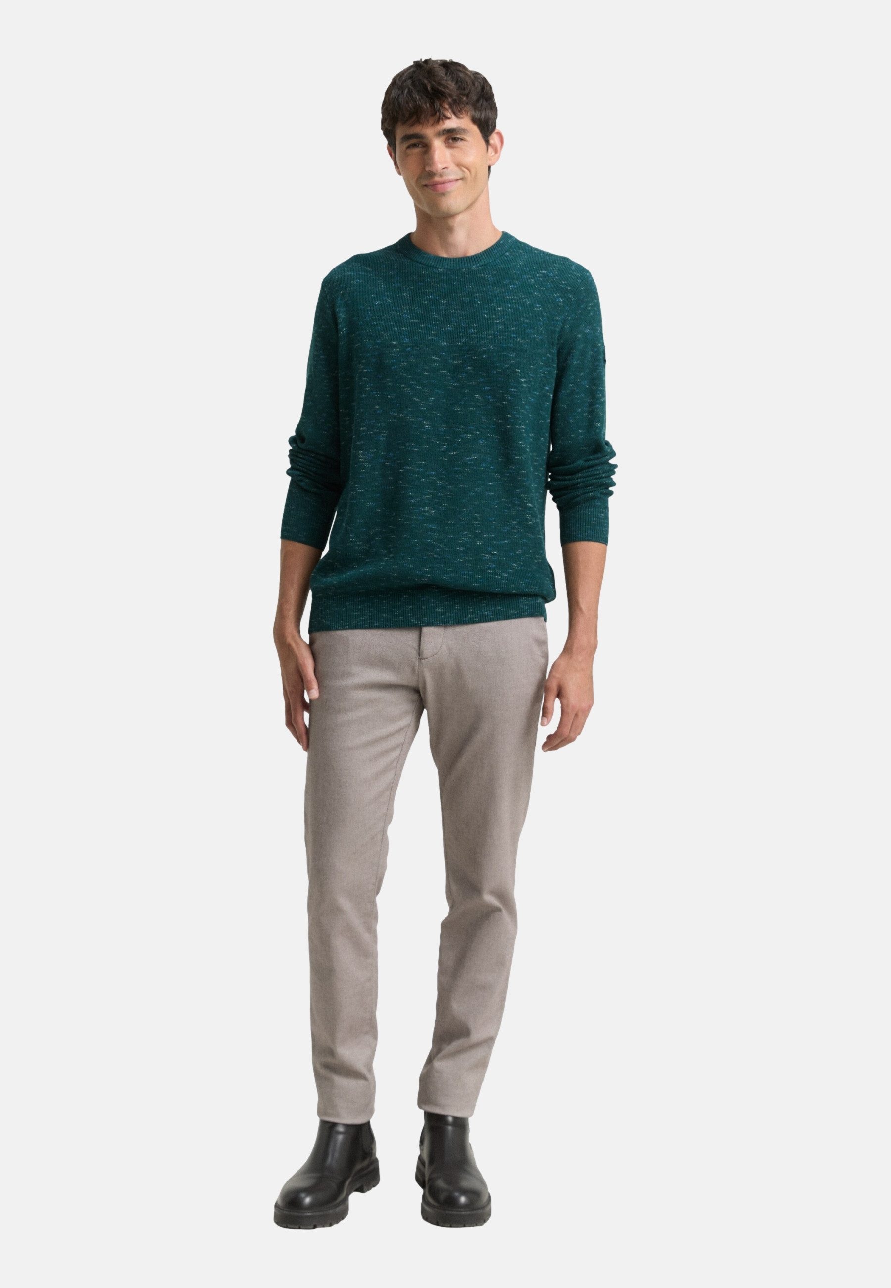 TOM TAILOR Strickpullover Pullover Strickpullover R-Neck (1-tlg)