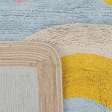 Teppich Kinderteppich 150 X 110 CM Baumwolle, Bigbuy, Höhe: 7 mm