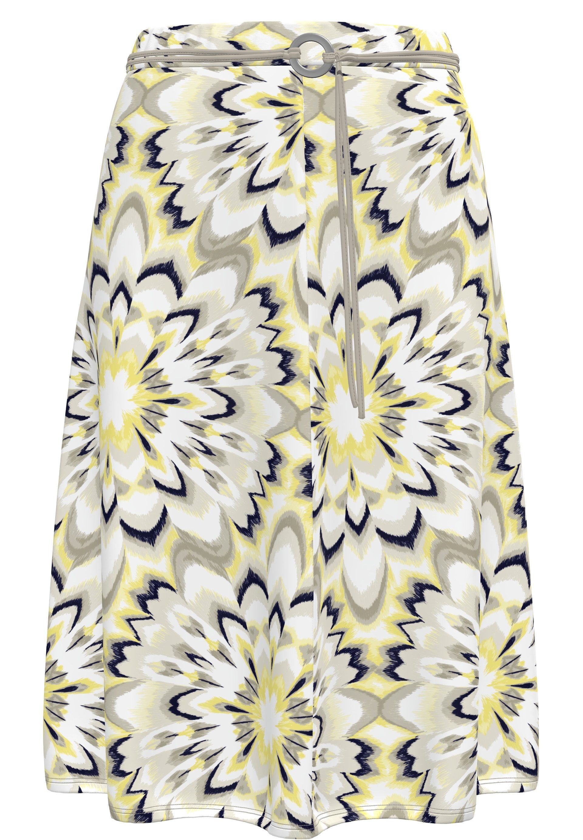 FRANK WALDER A-Linien-Rock mit abnehmbaren Bindeband