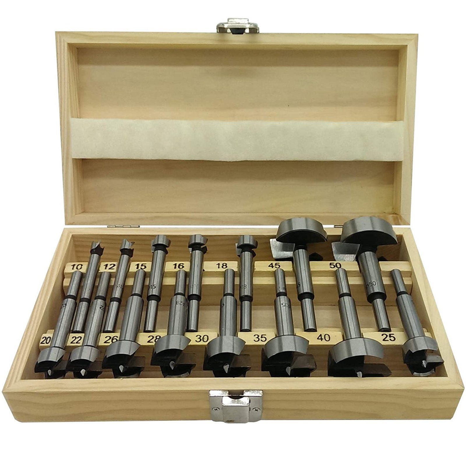 TOYA Betonbohrer Forstnerbohrer Set 15 tlg. günstig online kaufen
