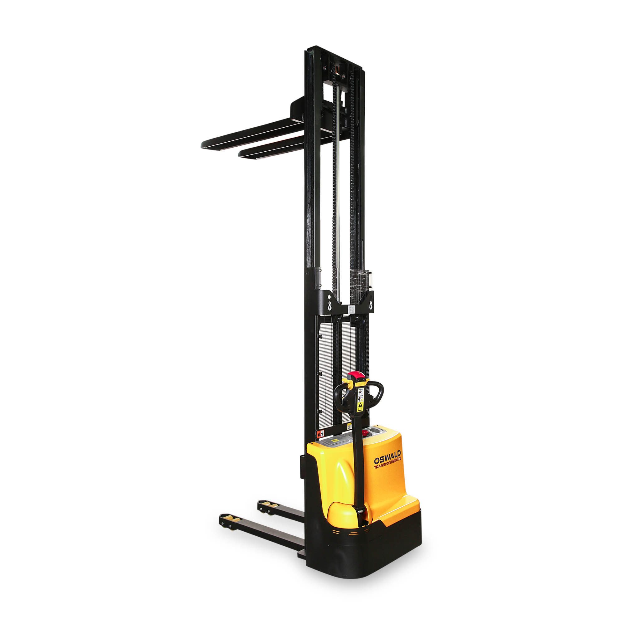 OSWALD Transport Equipment Pallet Truck Pedestrian Stacker DS1530 1.5 t - 3.0 m Lifting Height OSWALD Transport Equipment