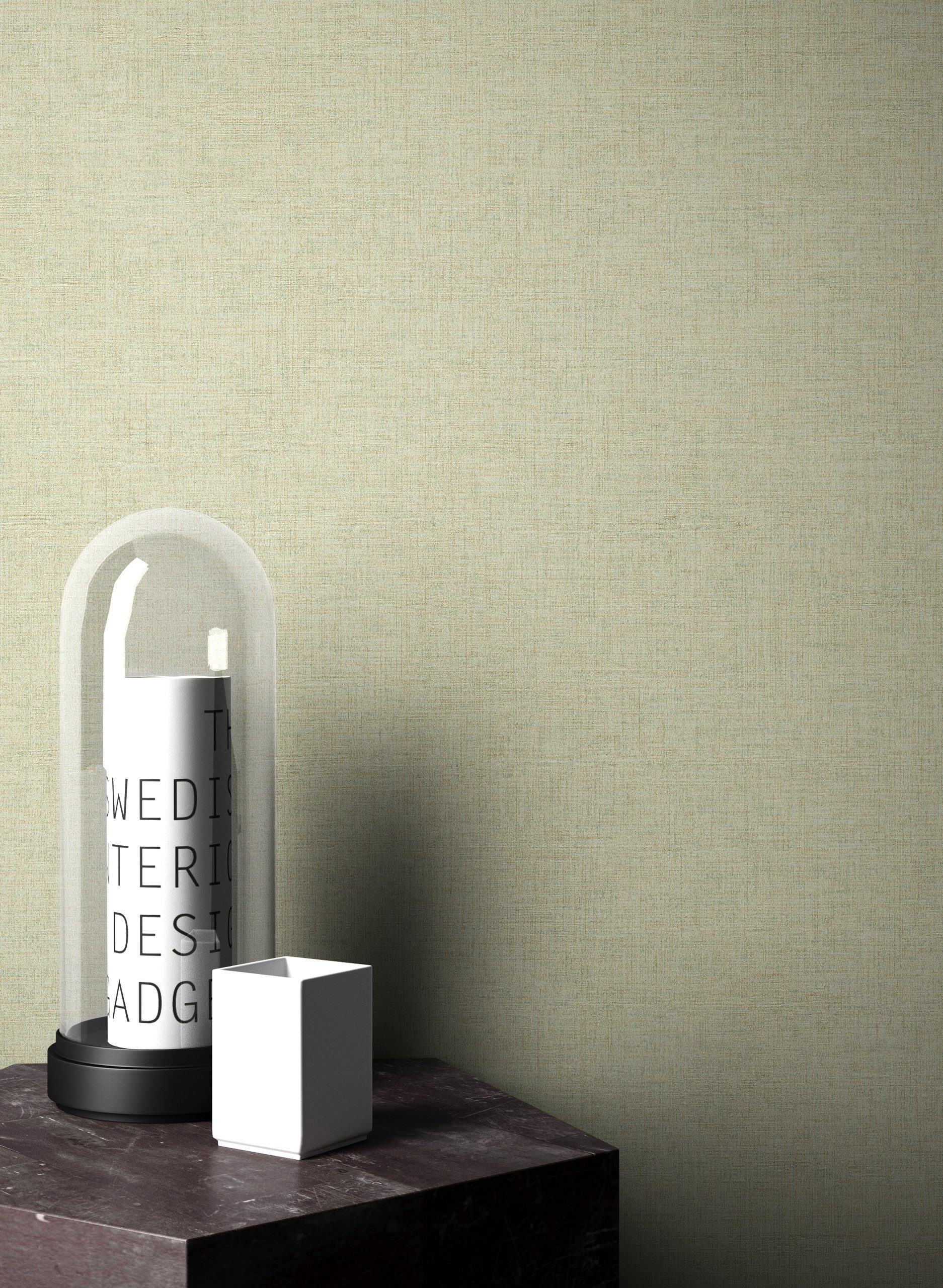 Newroom Vliestapete, Grün Tapete Struktur Modern günstig online kaufen