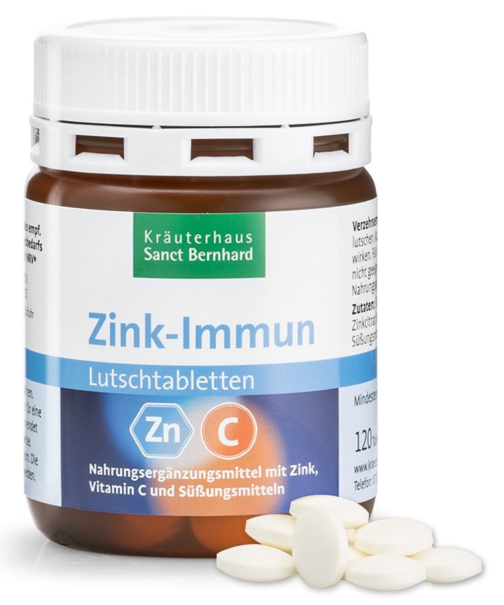 Sanct Bernhard Sanct Bernhard Zink-Immun - 120 Lutschtabletten Tabletten