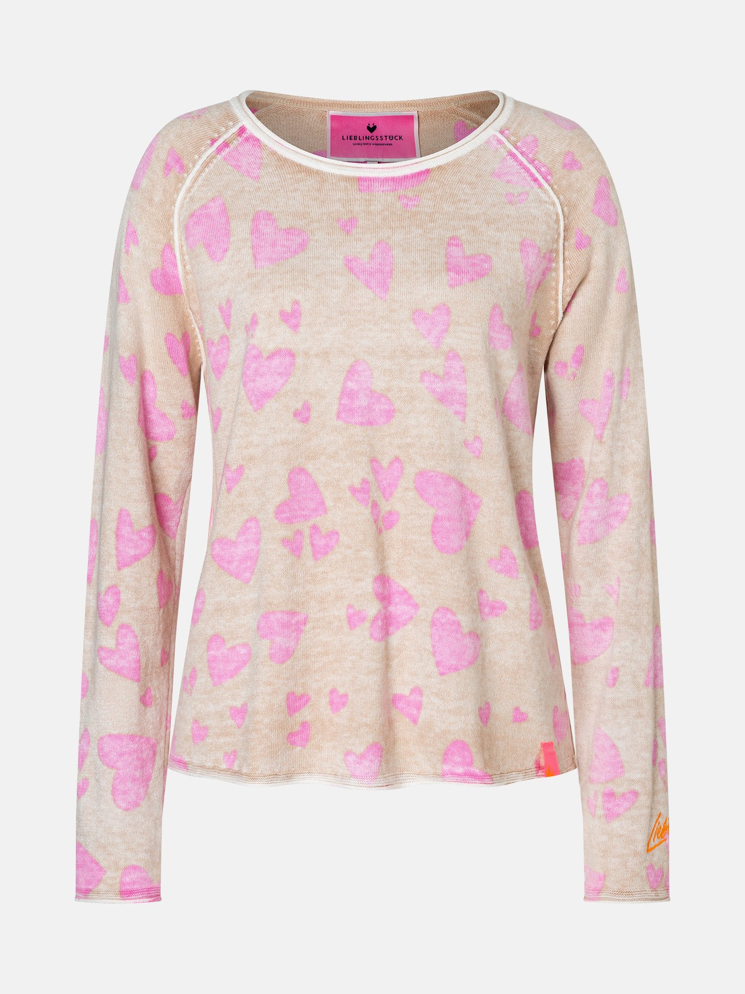 Lieblingsstück Schalkragenpullover LiloL mit 5% Kaschmir