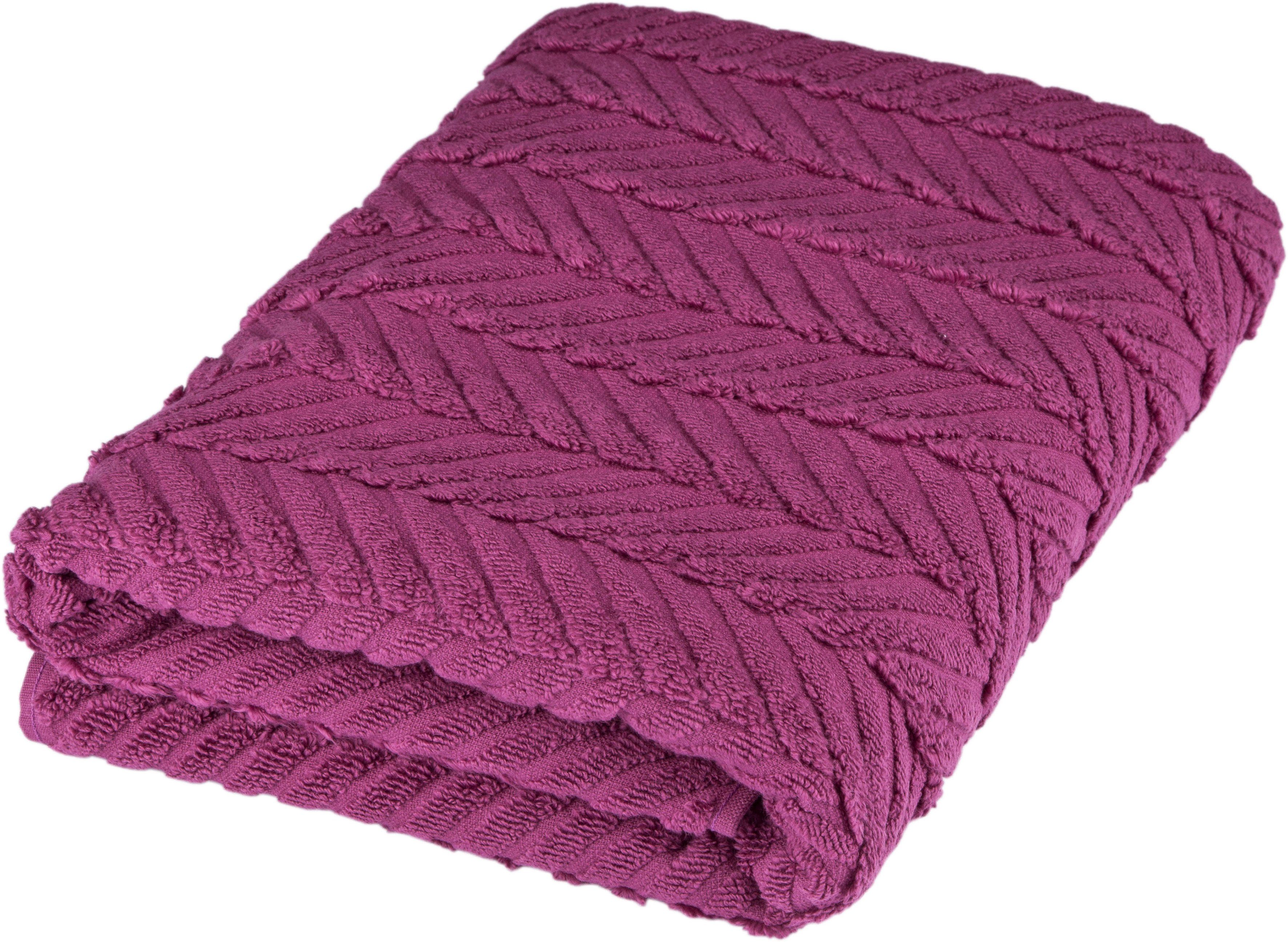 Frottier fuchsia Duschtuch 9001, ROSS 100% Baumwolle (1-St), Sensual