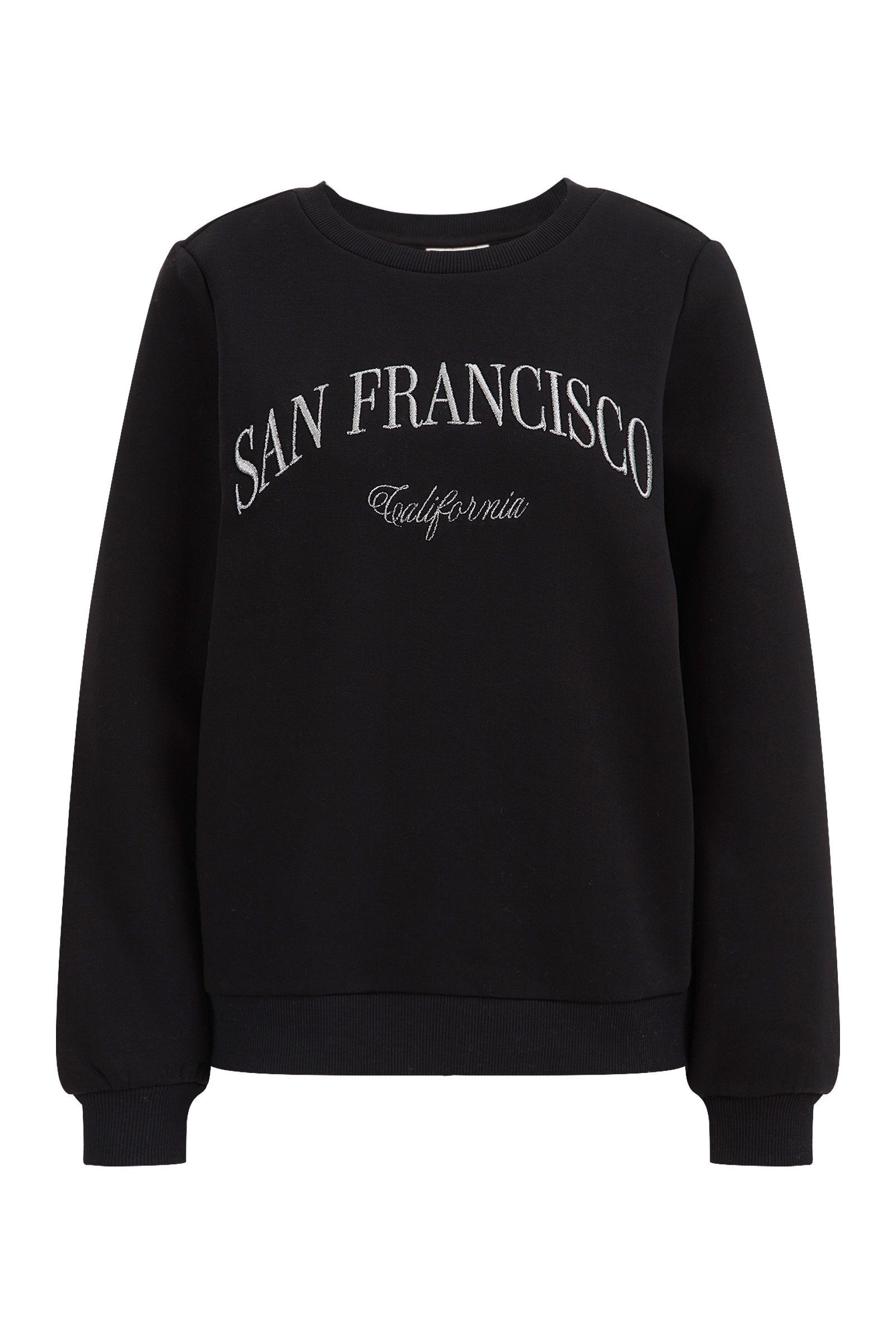 Sweatshirt (1-tlg) Fashion WE