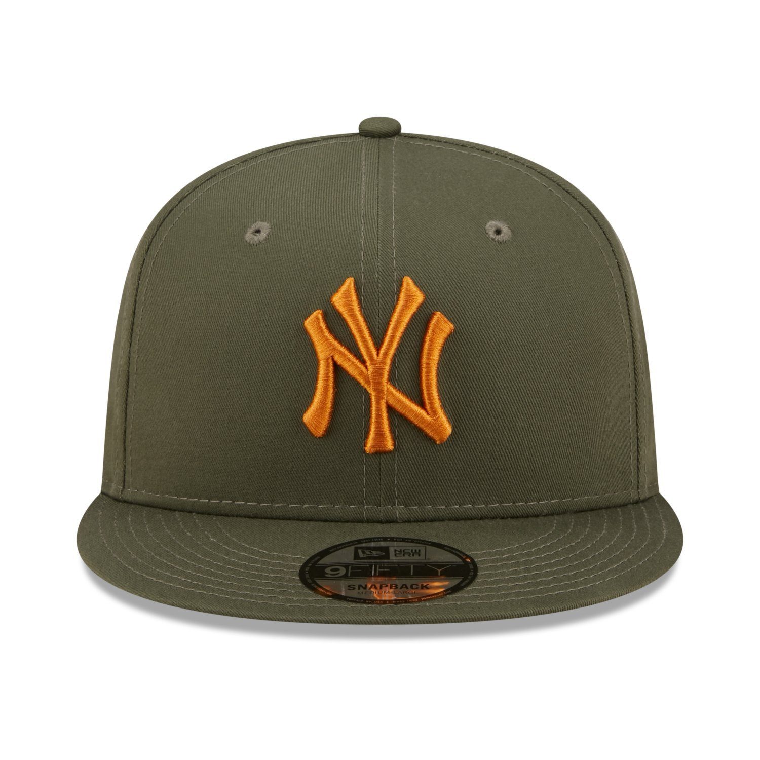 New Era Snapback Cap 9Fifty New York Yankees oliv