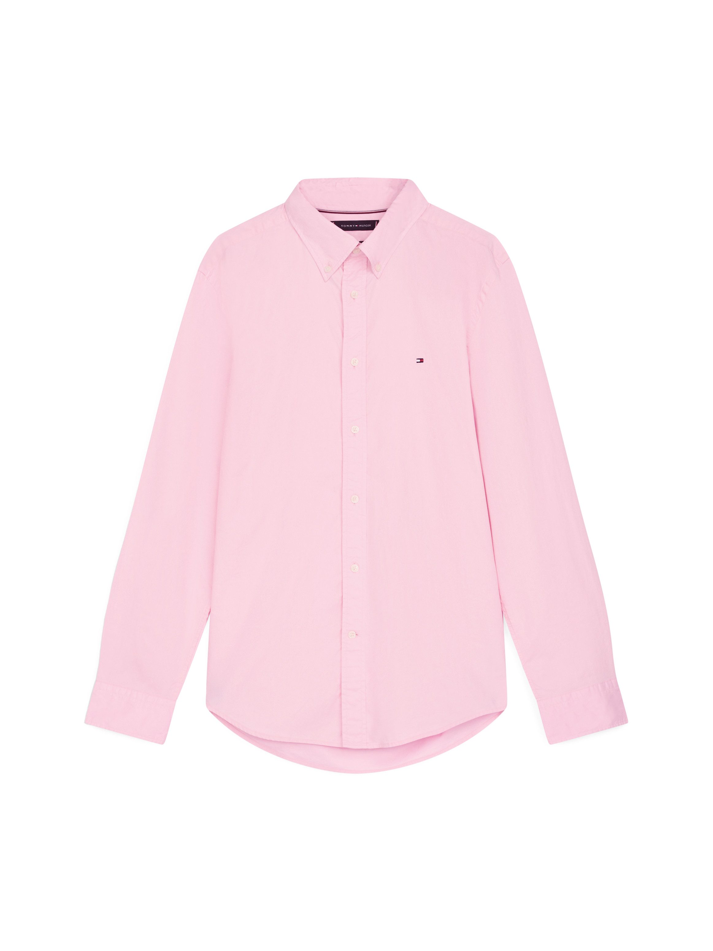 Tommy Hilfiger Businesshemd FLEX POPLIN SOLID Regular Fit Flex Cotton