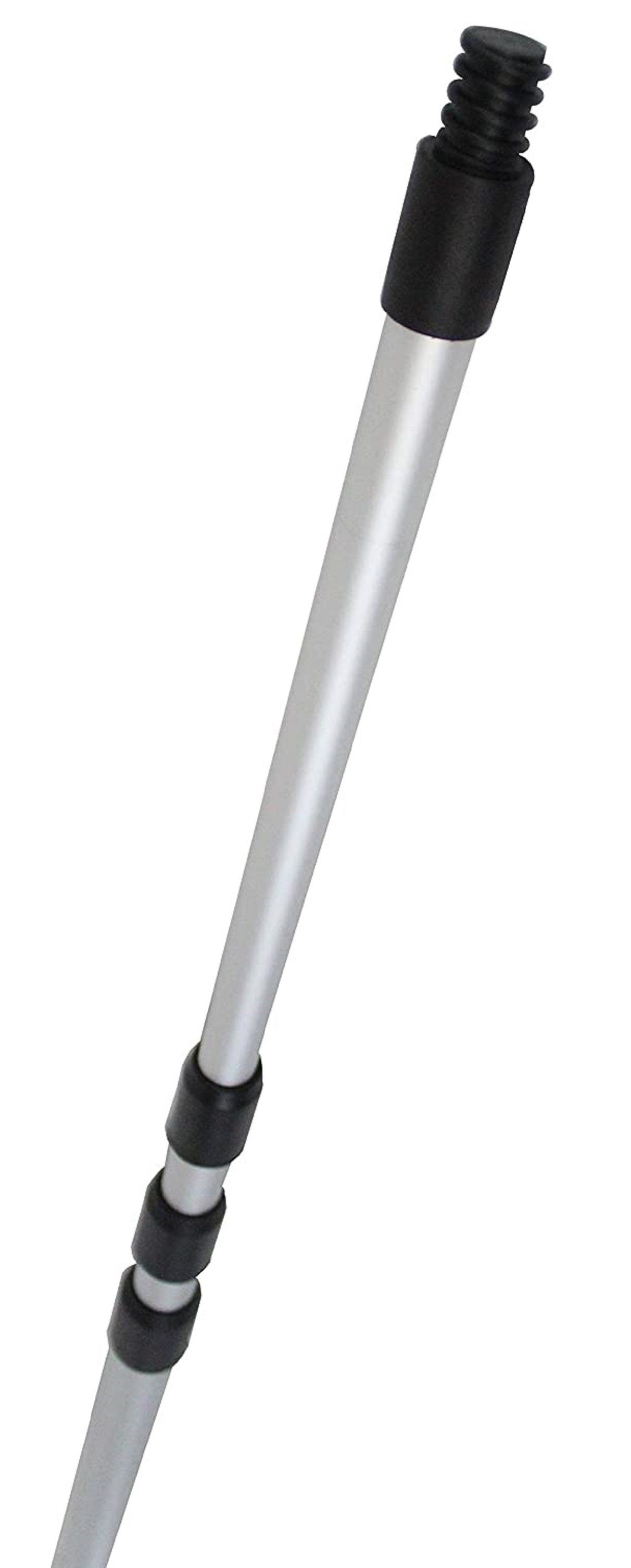 vom Pullach Hof Laubbesen Teleskopstange Teleskop-Stange Stange 4 Meter Gewindekopf Aluminium