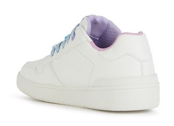 Geox J WASHIBA GIRL D Sneaker mit Blinkfunktion, Freizeitschuh, Halbschuh, Schnürschuh