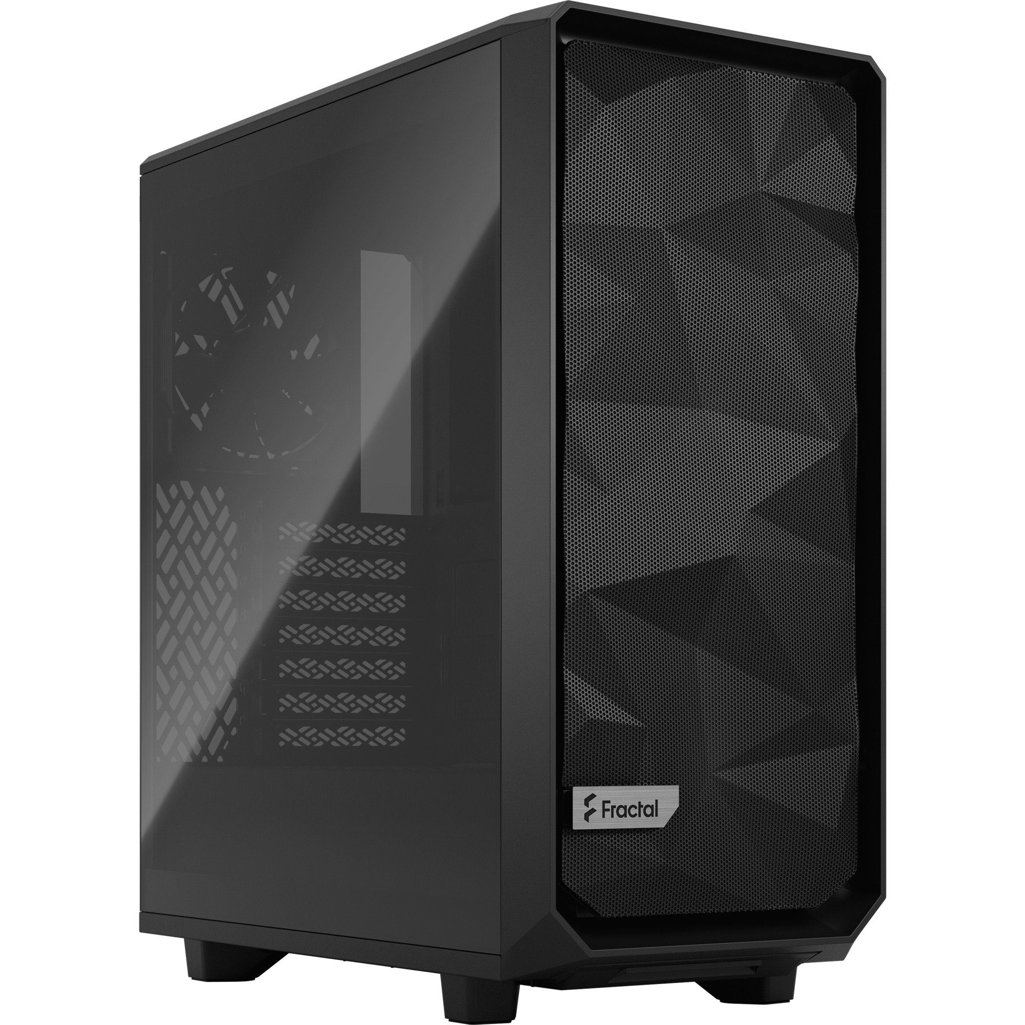 PC-Gehäuse Fractal Design Meshify 2 Compact Black TG Light