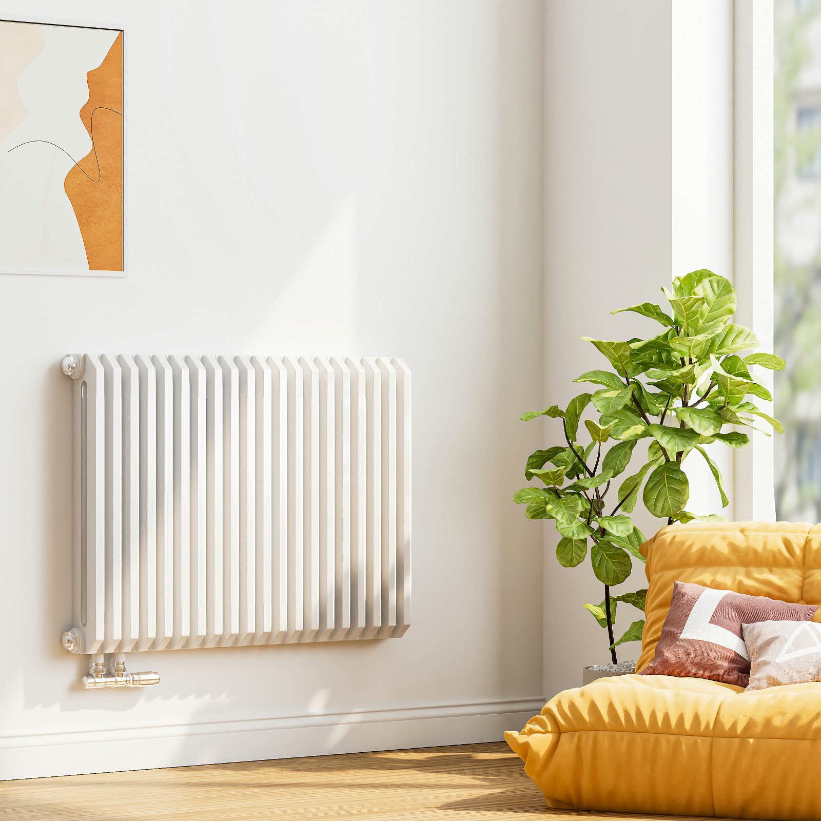 EMKE Heizkörper Design Paneelheizkörper D-form Kompaktheizkörper günstig online kaufen