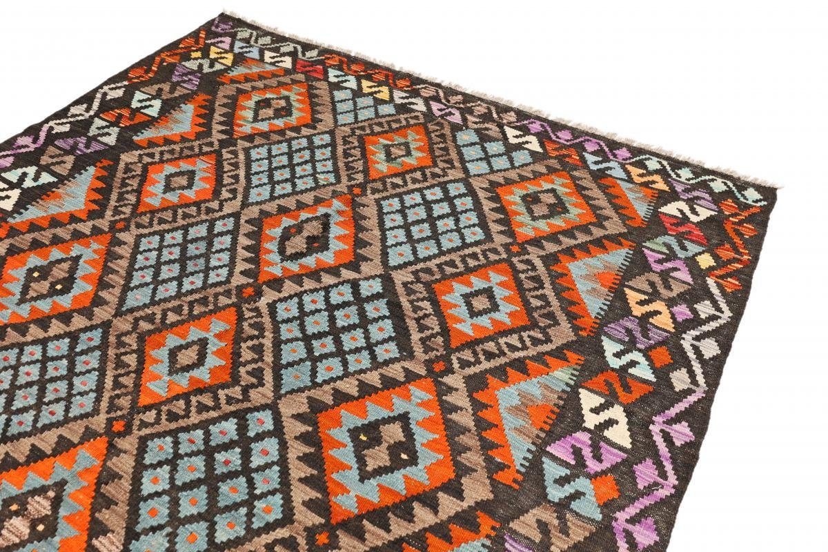 Orientteppich Kelim mm Moderner Afghan rechteckig, Höhe: 3 Trading, 180x247 Orientteppich, Heritage Nain Handgewebter