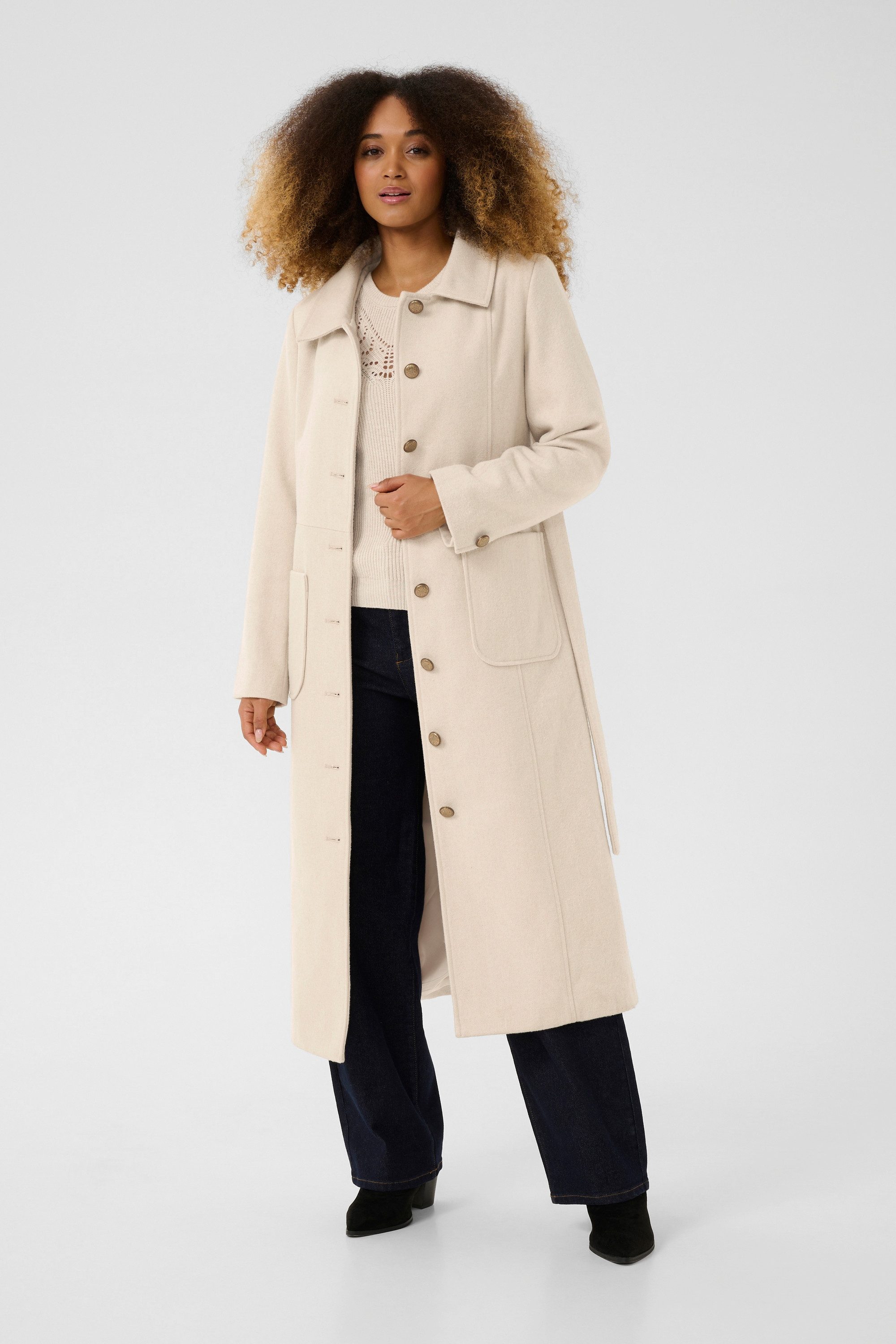 Cream Wintermantel Jacke CRClara