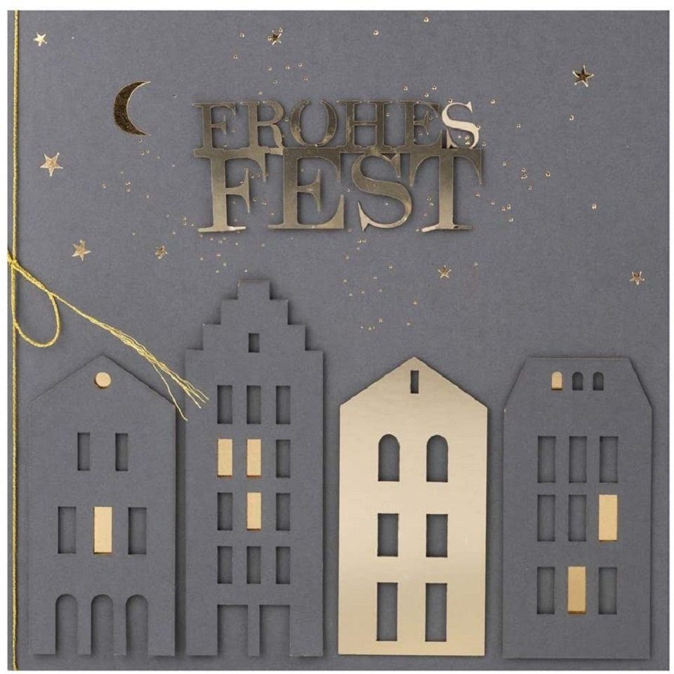 Räder Design Weihnachtskarte Weihnachtsfestkarte, Frohes Fest