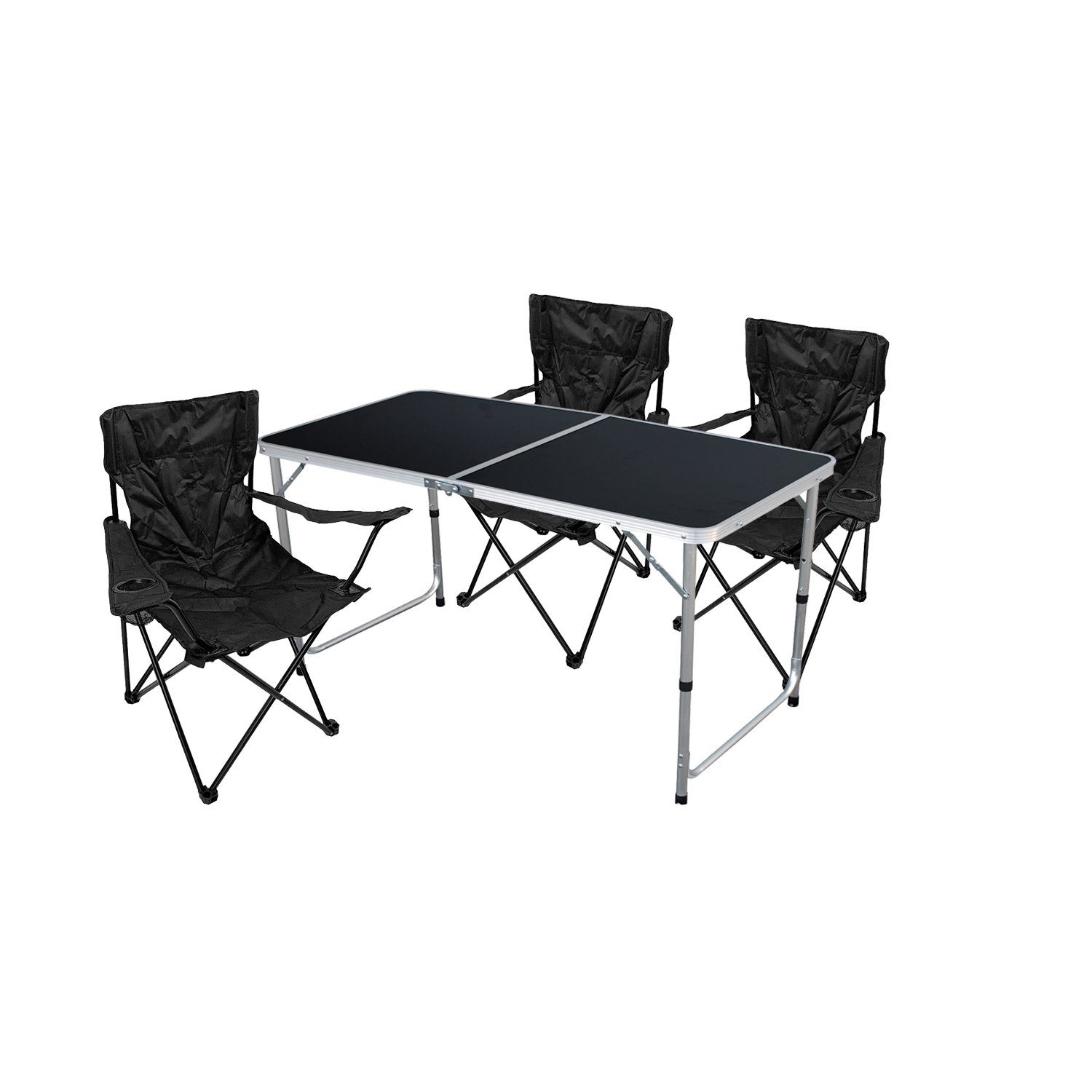 Mojawo Essgruppe 4-teiliges Campingmöbel Set Tisch günstig online kaufen