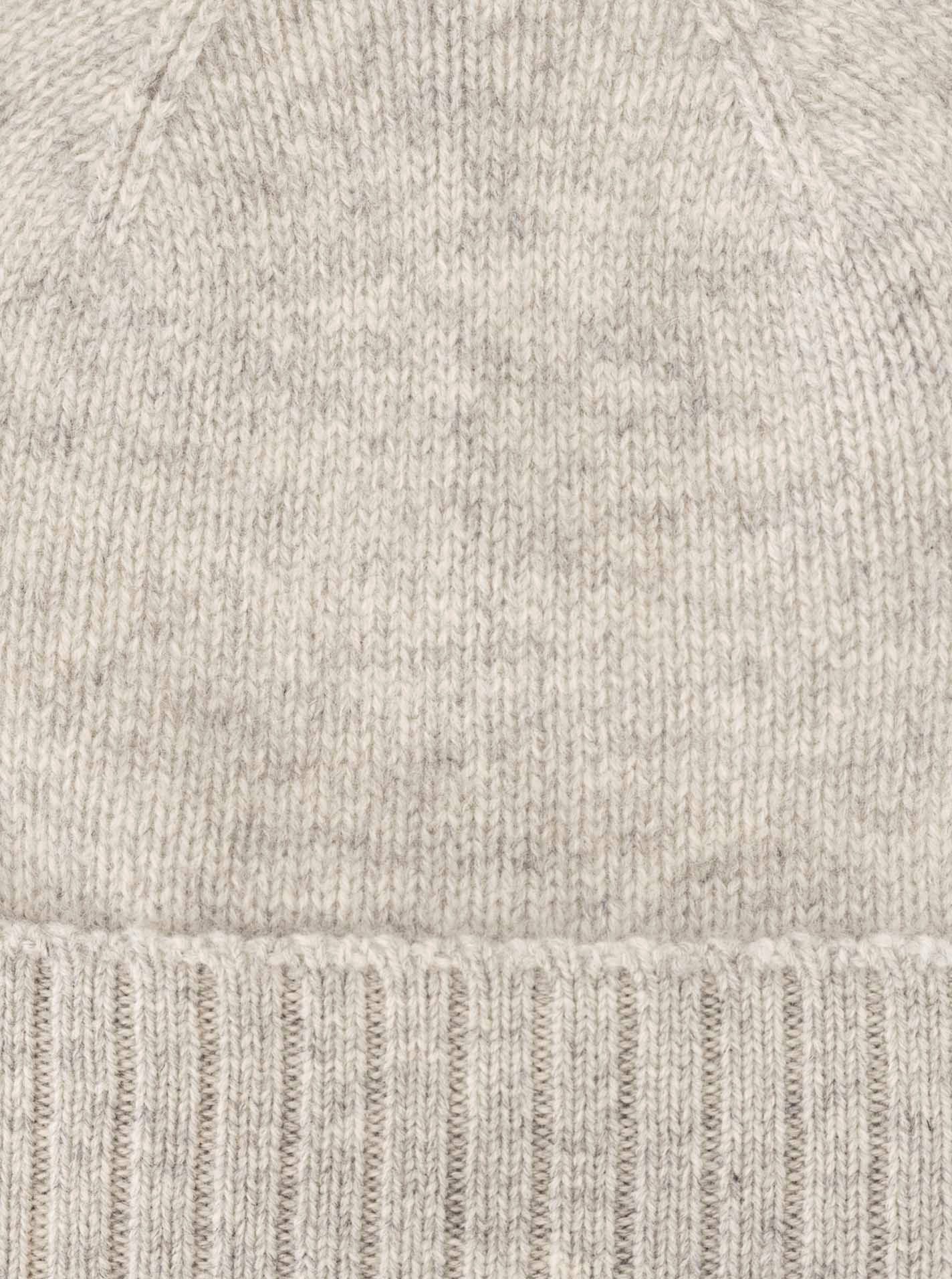 Zwillingsherz Strickmütze Feinstrick, breiter geripptem Umschlag