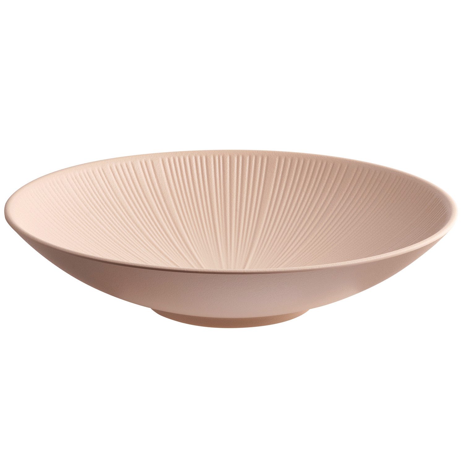 APS Schale NERO Ø 35 cm, Melamin, (1-tlg), große Servierschale, bruchsicher, stapelbar, spülmaschinengeeignet