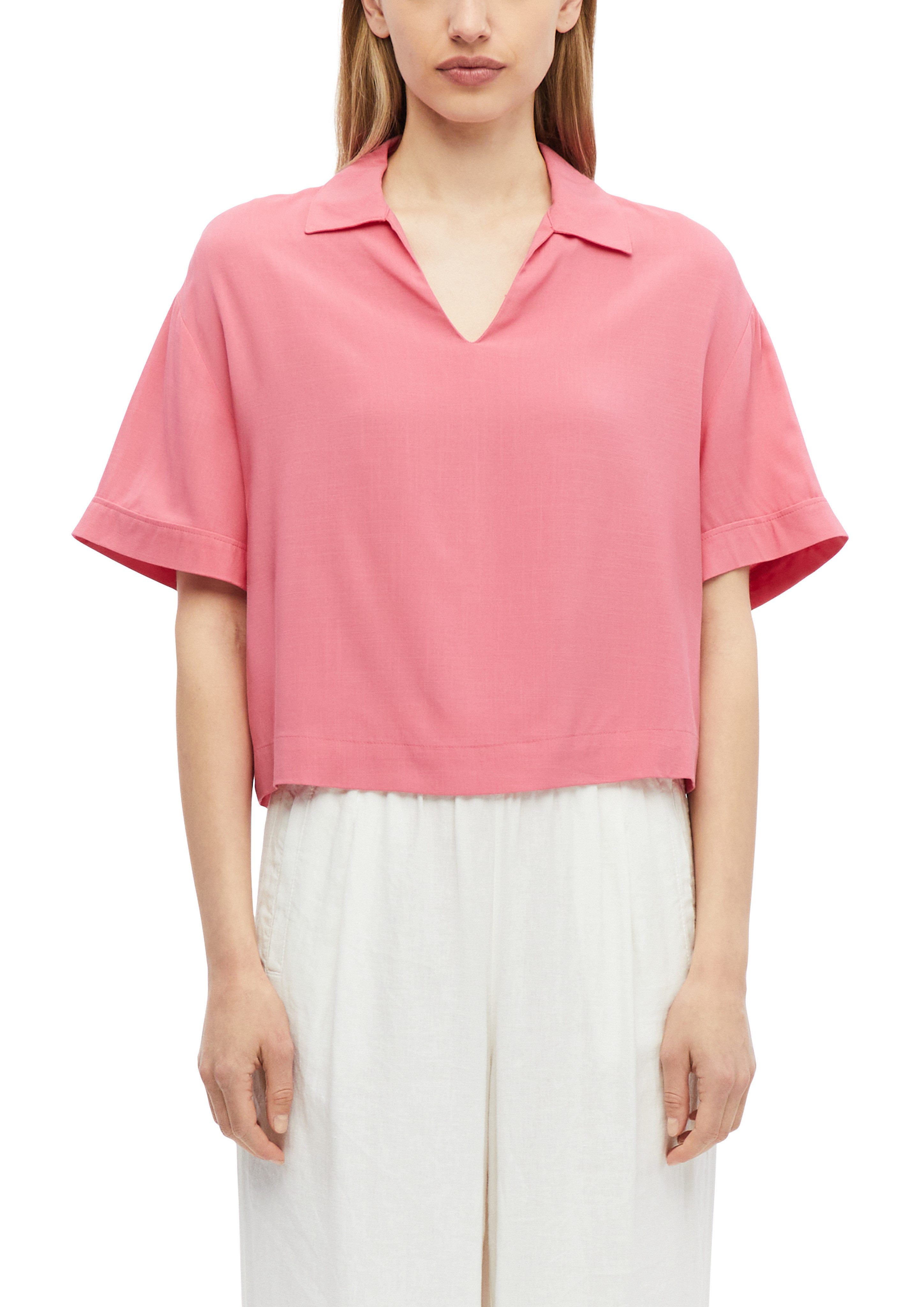s.Oliver Druckbluse Sommerbluse mit Allover-Print