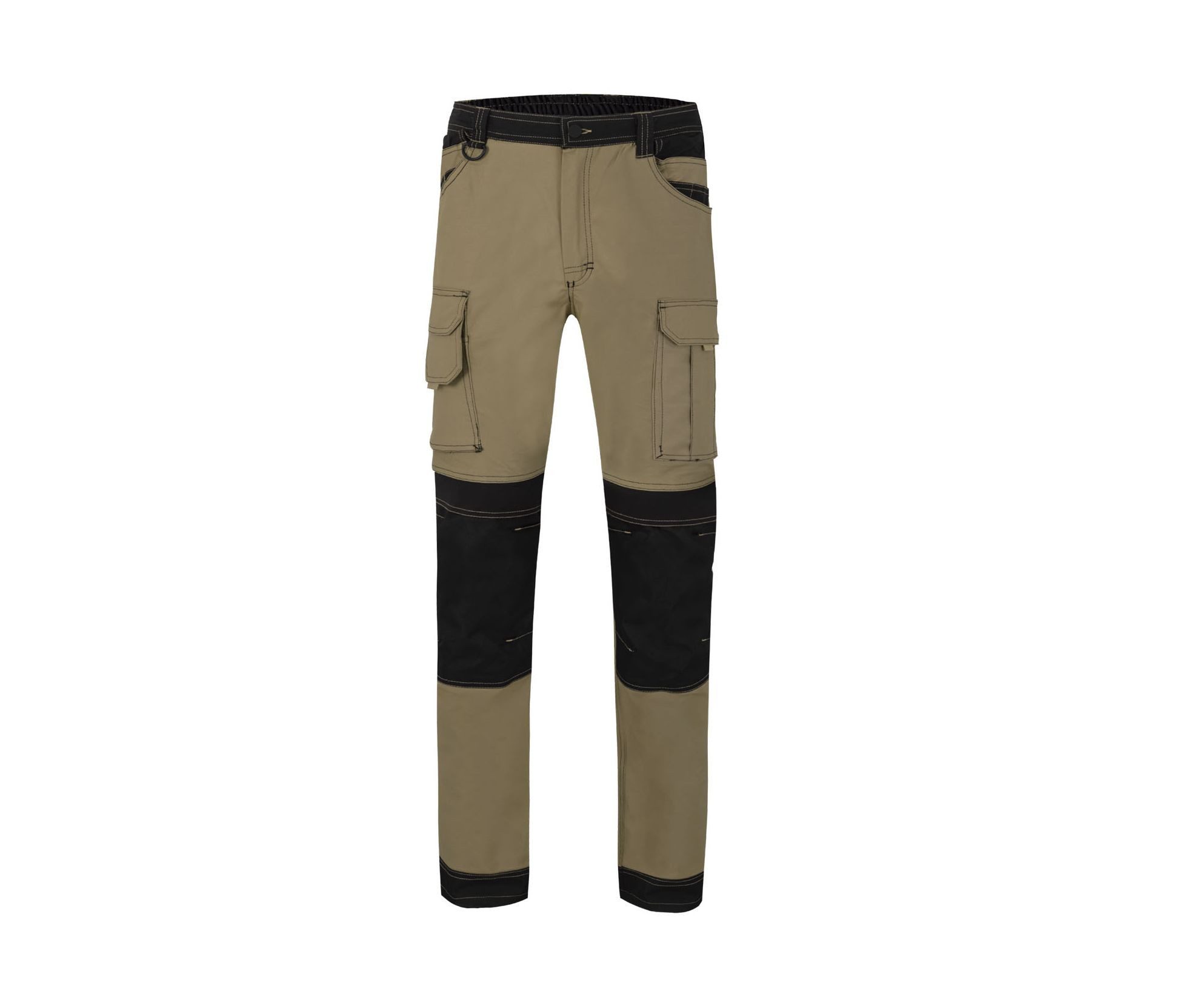 Arbeitshose Stretch Hose mit Holstertaschen & 10 Taschen