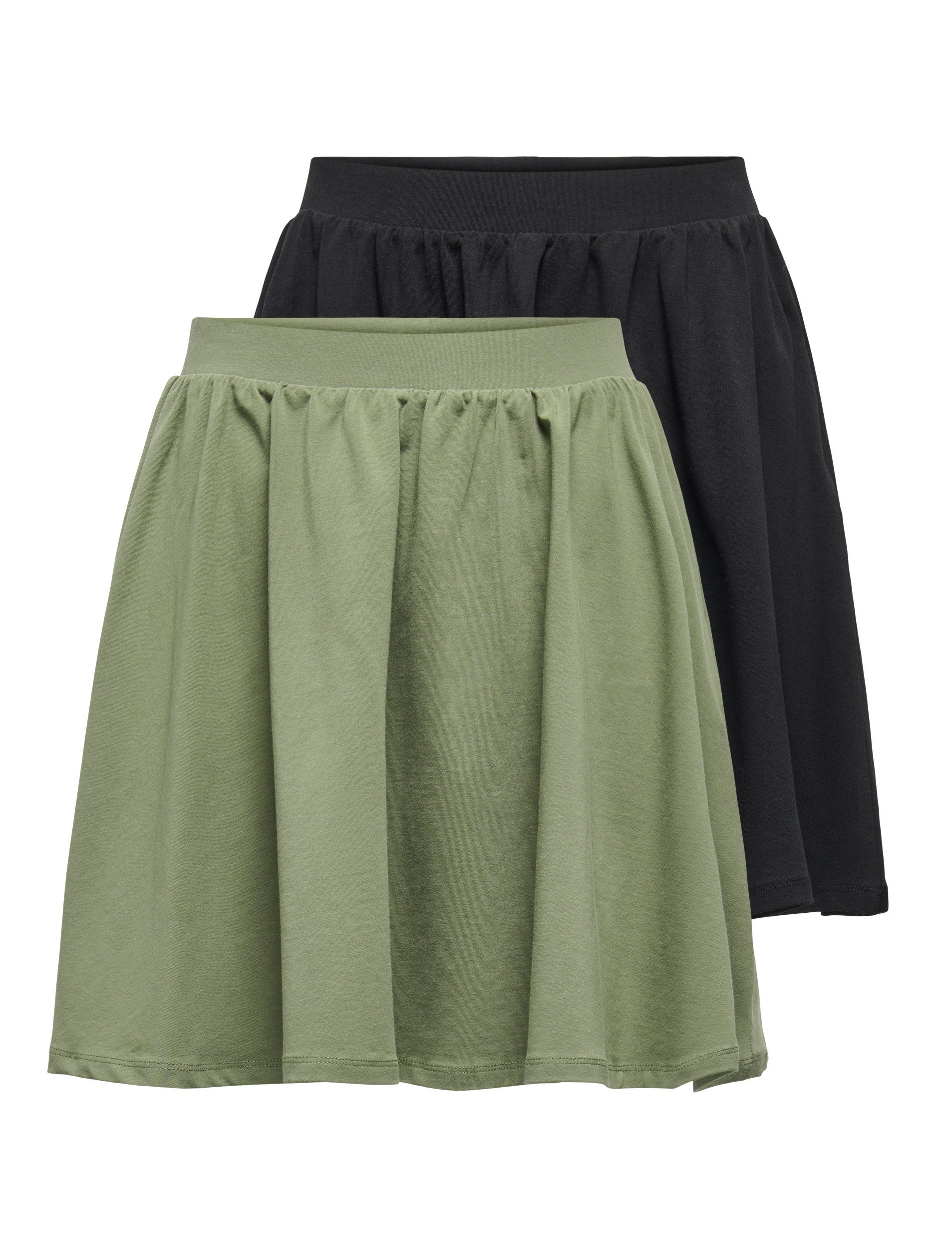 ONLY Minirock ONLLIVE LOVE SKATER SKIRT günstig online kaufen