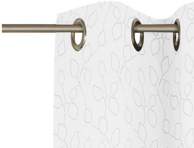 Wirth Vorhang Westport (1 St), Ösen, blickdicht, Jacquard