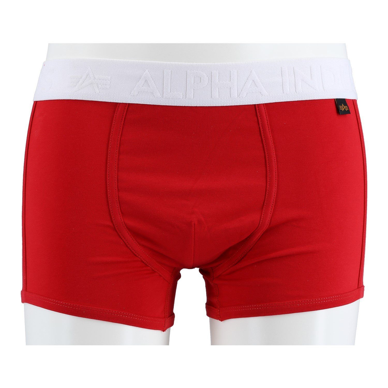 Alpha Industries Boxershorts Al Tape rot Herren - 2er Pack günstig online kaufen