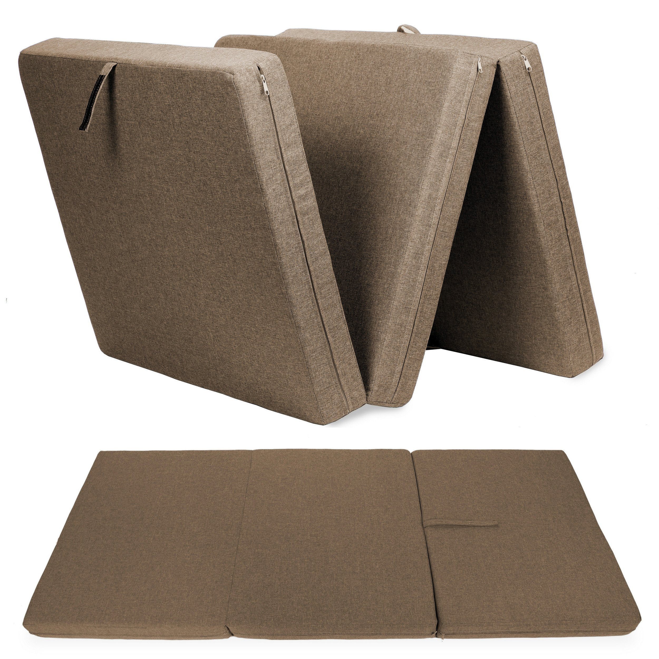 Klappmatratze Premium Klappmatratze, sunnypillow, 15 cm hoch