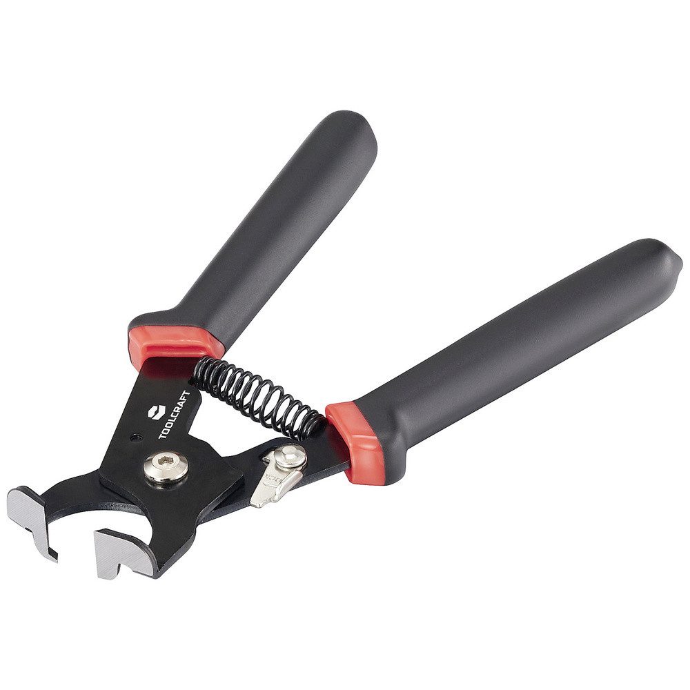 TOOLCRAFT Kabelzange TOOLCRAFT HT04582 Kabelbinderzange zum Trennen von Polyamid-Kabelbinde, HT04582