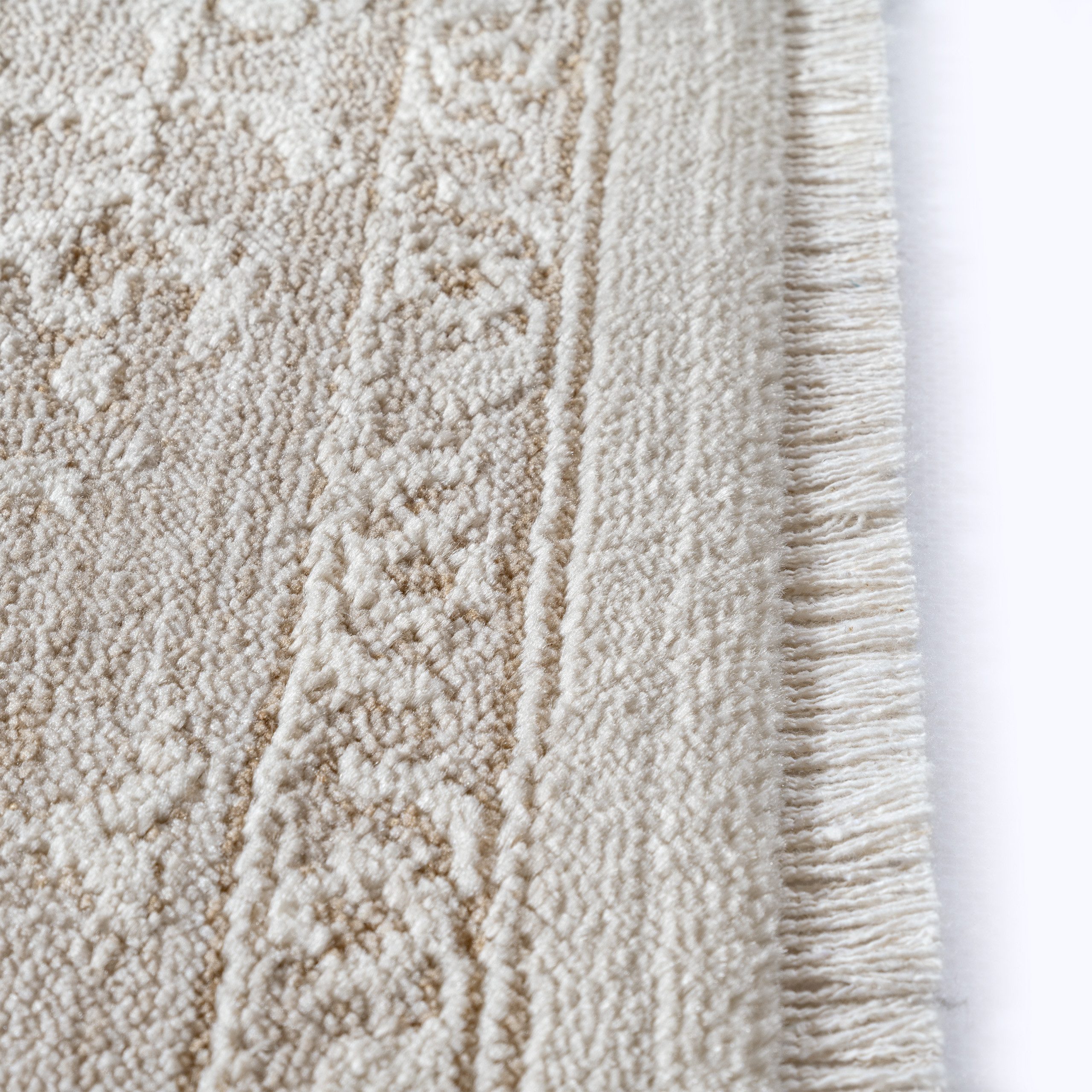 Carpetia Teppich Design-Teppich beige Vintage Look elegant für moderne Wohnräume, rechteckig – Bild 4 von 5